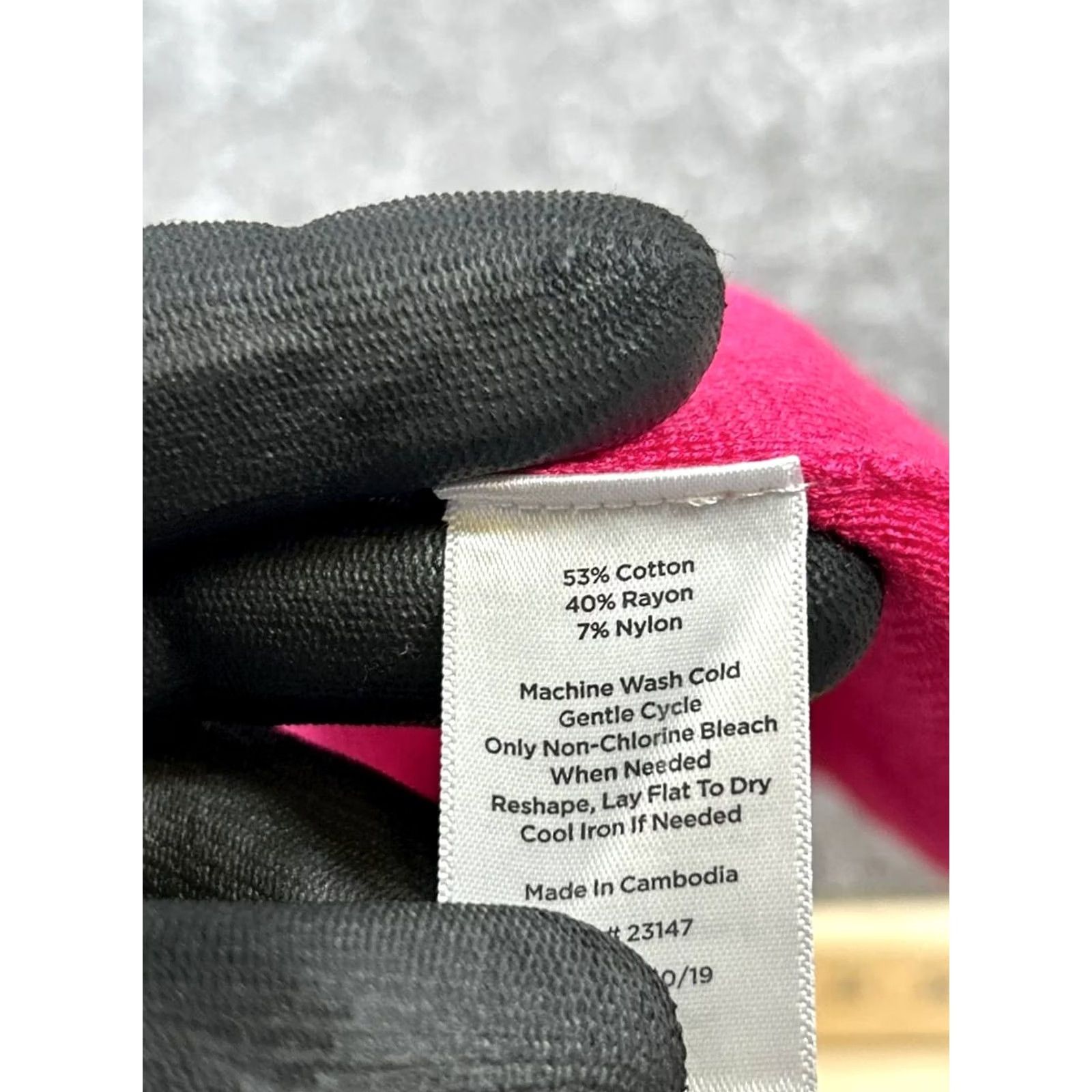 Talbots Talbots Sweater Womens S Pink Cotton Blend Knit Size S / US 4 / IT 40 - 5 Thumbnail