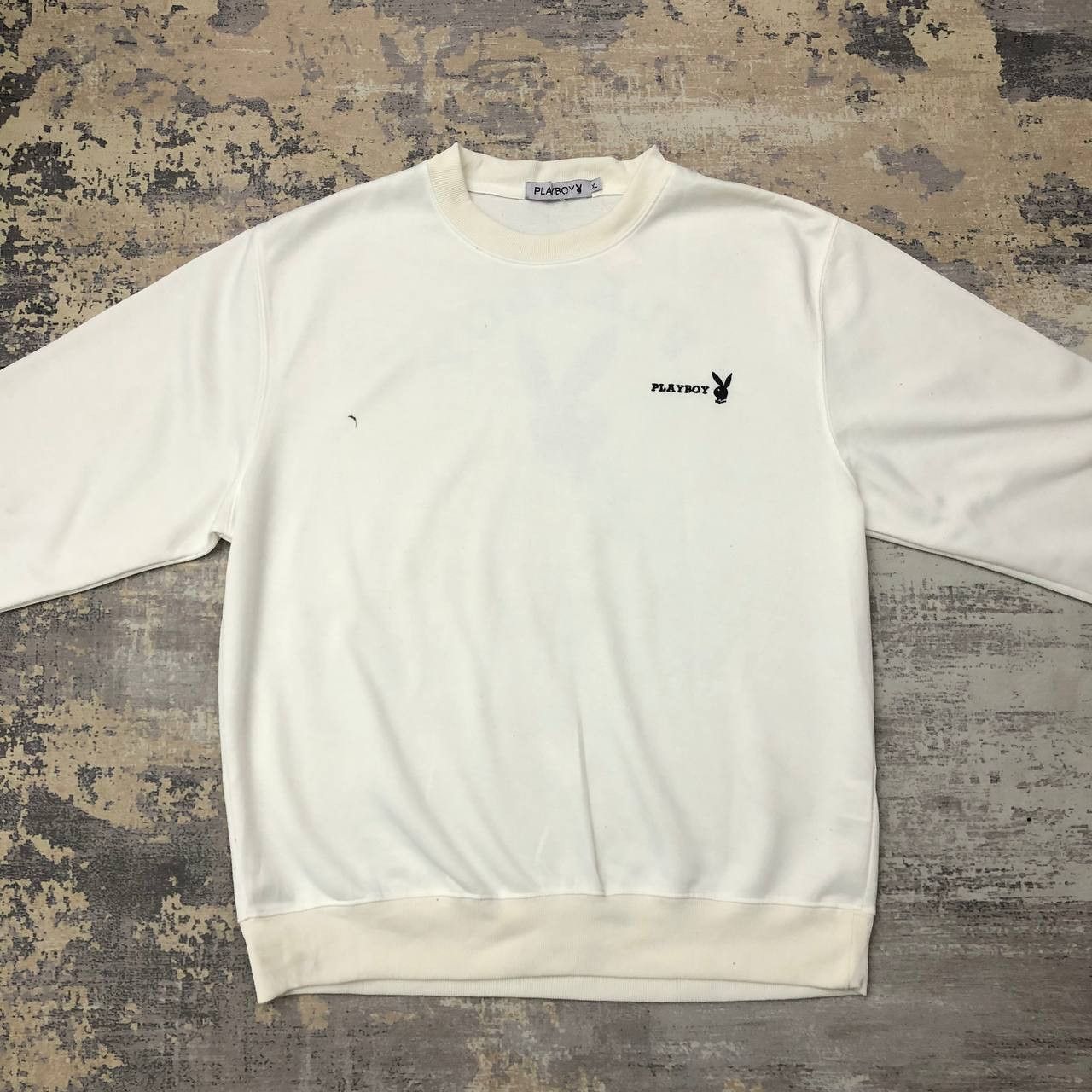 Playboy Y463 PLAYBOY LOGO SWEATSHIRT Size US XL / EU 56 / 4 - 2 Thumbnail