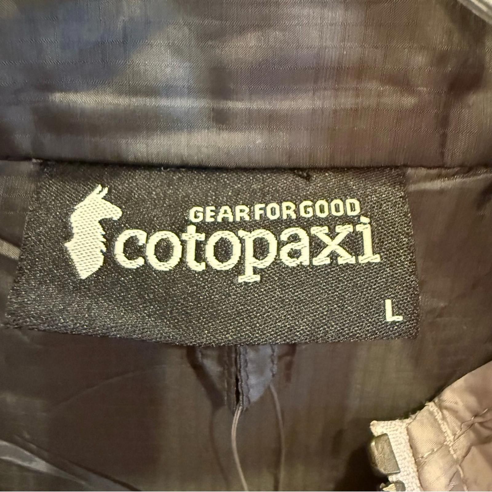 Cotopaxi Men’s Cotopaxi Altiplano Gray and Black Polartec Vest Sz L Size US L / EU 52-54 / 3 - 8 Thumbnail