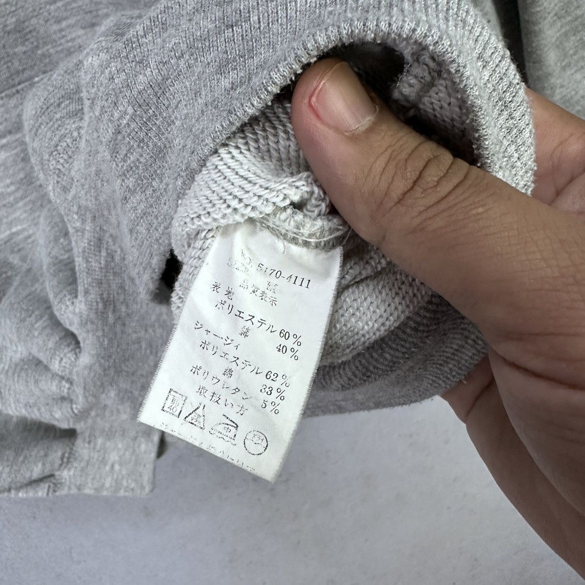 Converse Vintage 90s Converse Chuck Taylor Hoodie Grey Big Logo Size US M / EU 48-50 / 2 - 6 Thumbnail