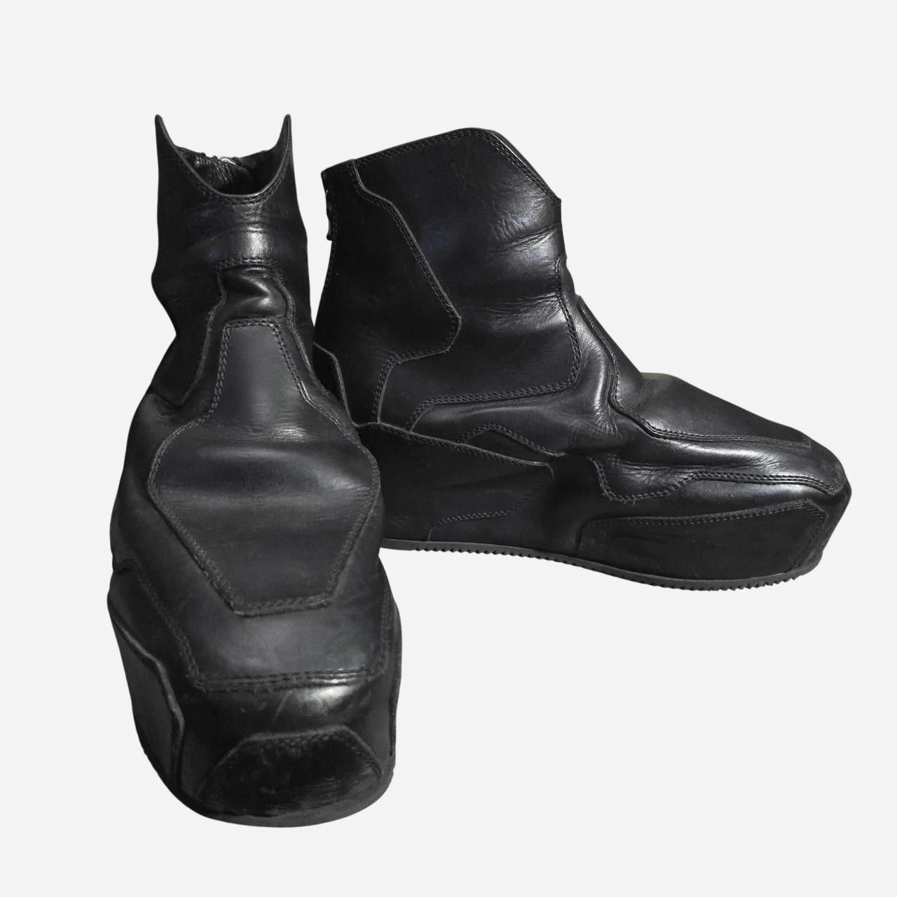Julius × SIVA Julius X Siva Rare Spiral Zip Boots Size 27.5(10