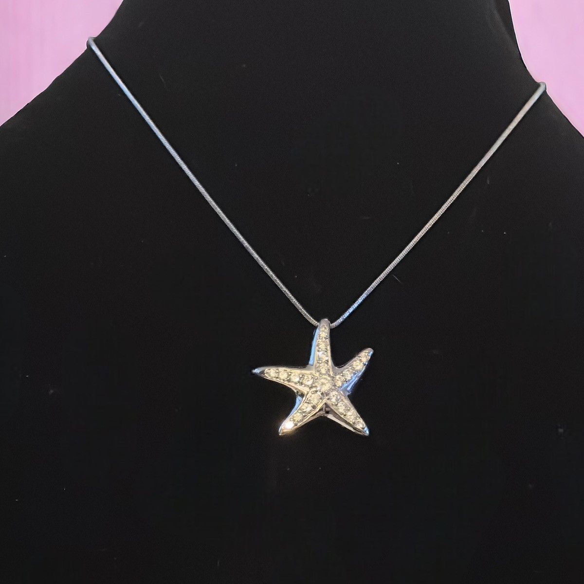 Other Rhinestone star pendant necklace Size ONE SIZE - 1 Thumbnail