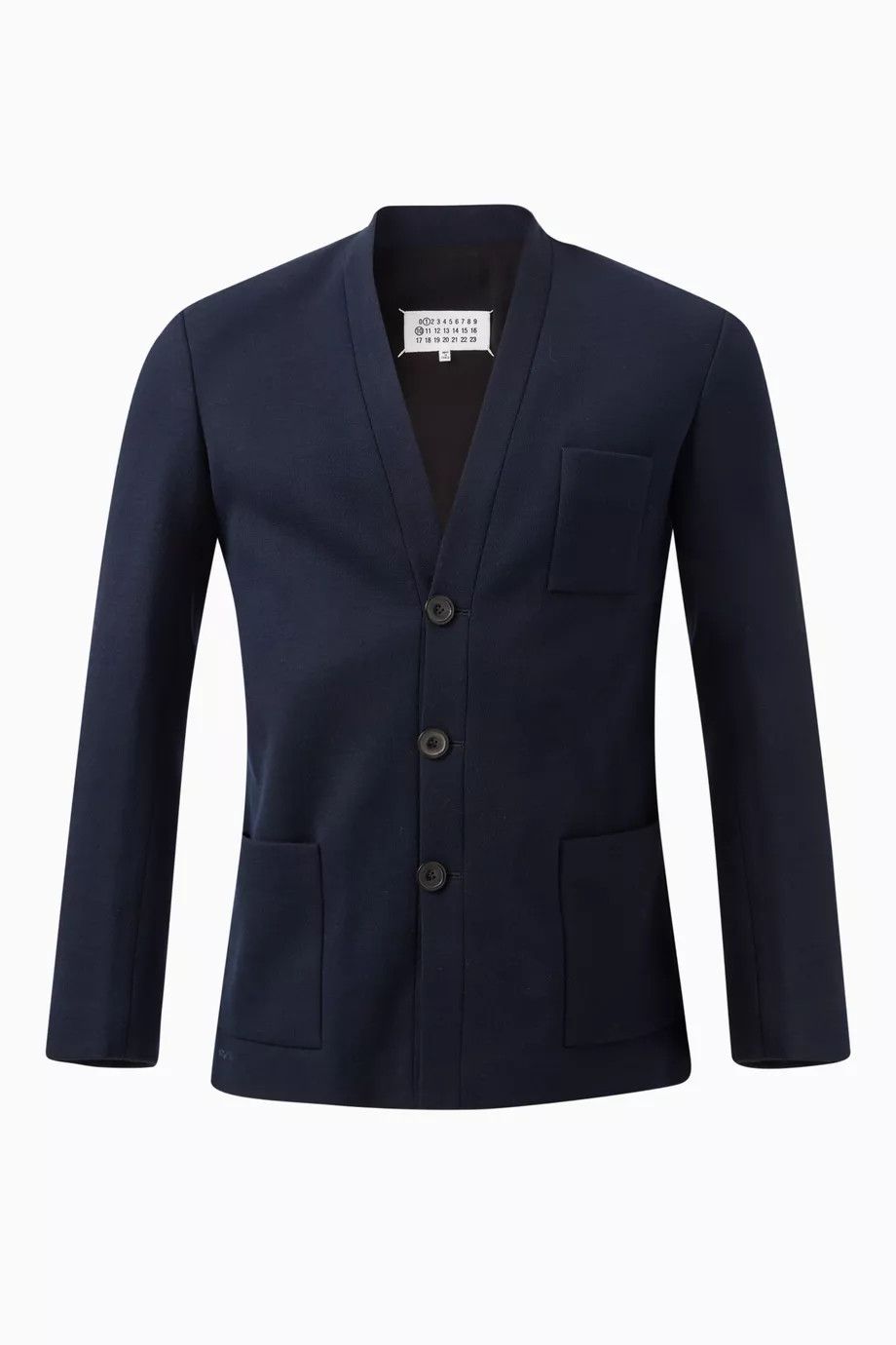 Maison Margiela o1y0625 Blazer in Midnight Blue Size XS / US 0-2 / IT 36-38 - 1 Thumbnail