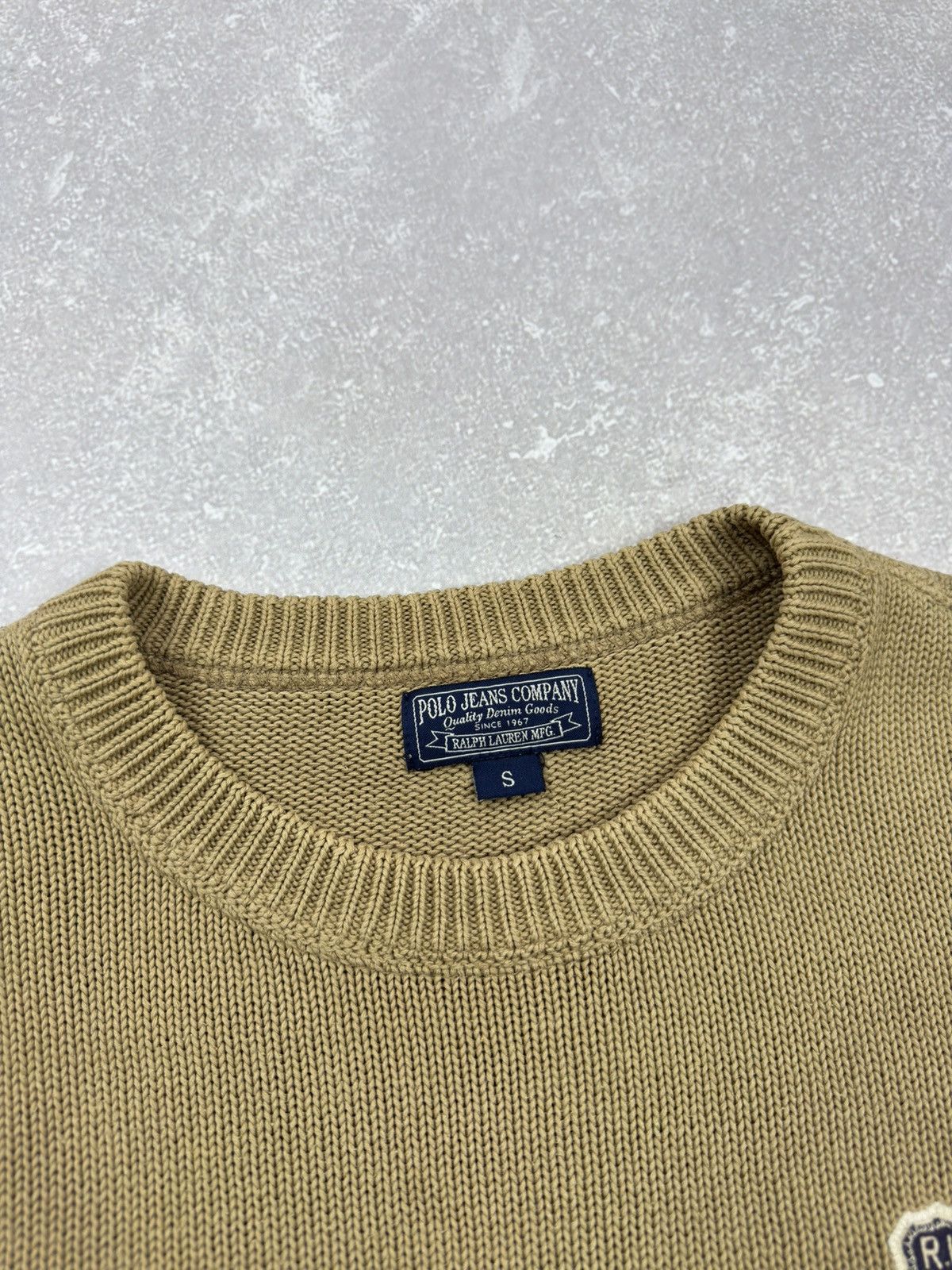 Polo Ralph Lauren Vintage Polo Jeans Company Ralph Lauren Cotton Knit Sweater Size US S / EU 44-46 / 1 - 8 Thumbnail