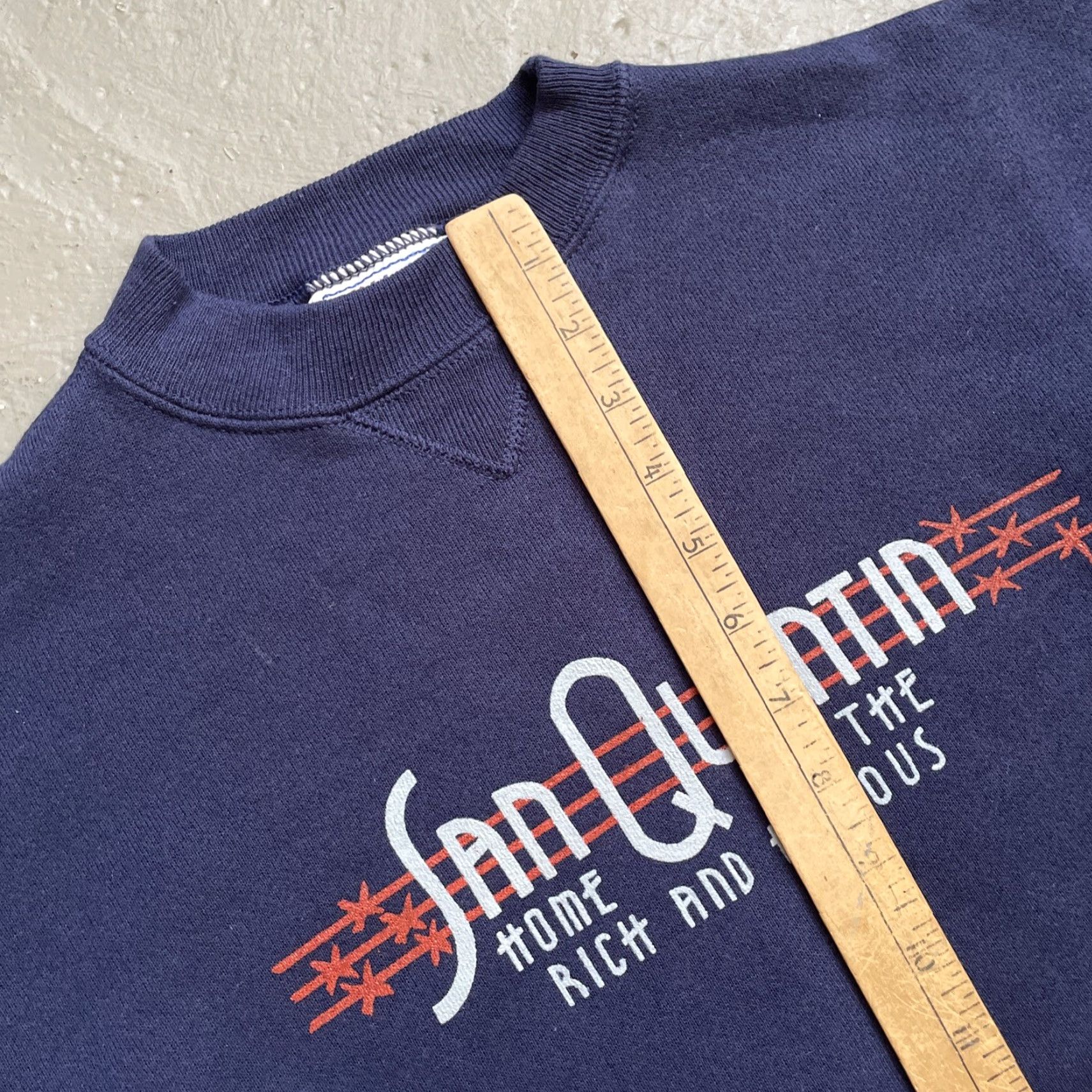 Hanes VINTAGE Hanes Sweatshirt Shirt Unisex Adults M Blue 1980s 1990s USA Jail Prison Rehab Crimin(al) NWOT M Size US M / EU 48-50 / 2 - 4 Thumbnail