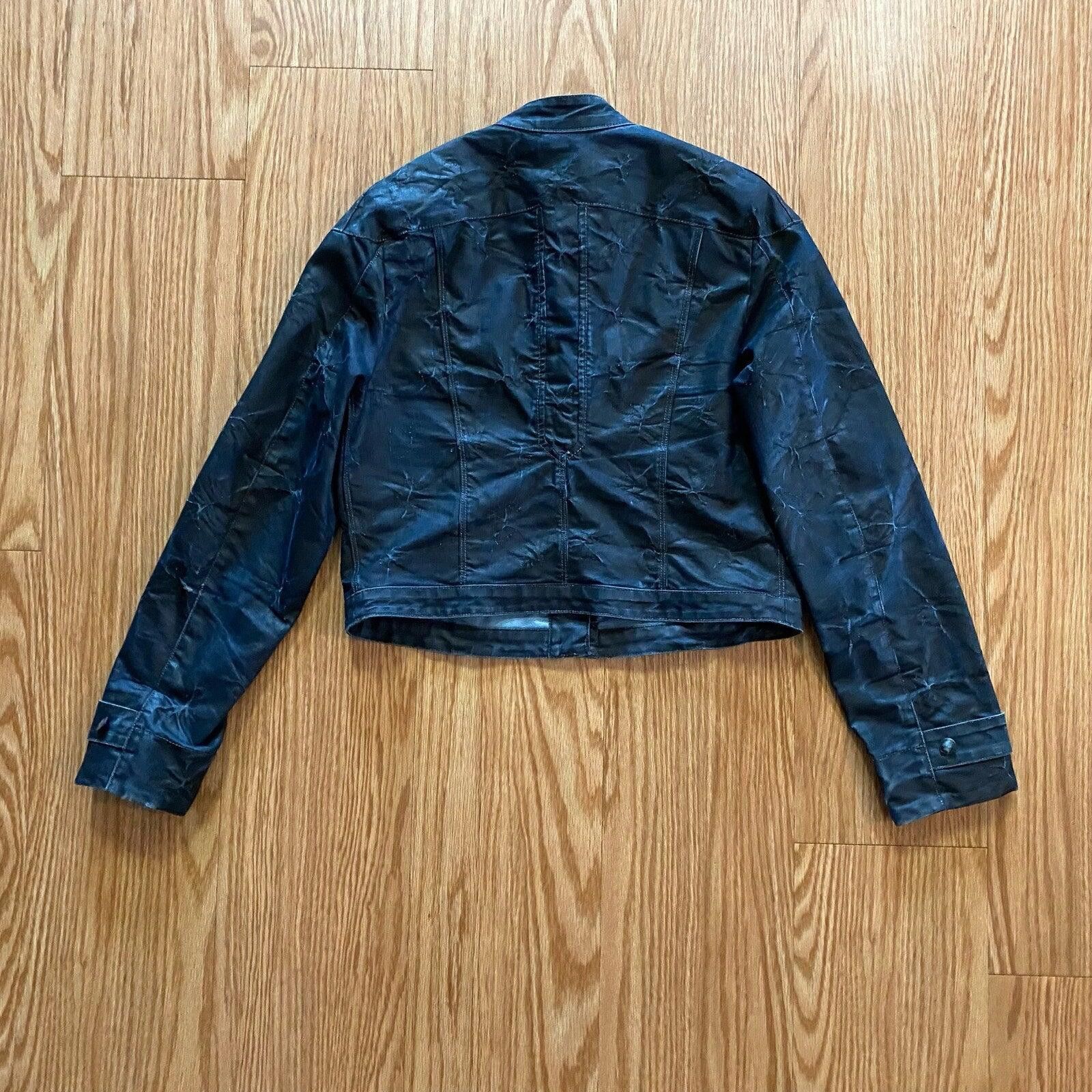 Other Aventures des Toiles Distressed Blue Denim Jacket Womens M Size M / US 6-8 / IT 42-44 - 12 Thumbnail