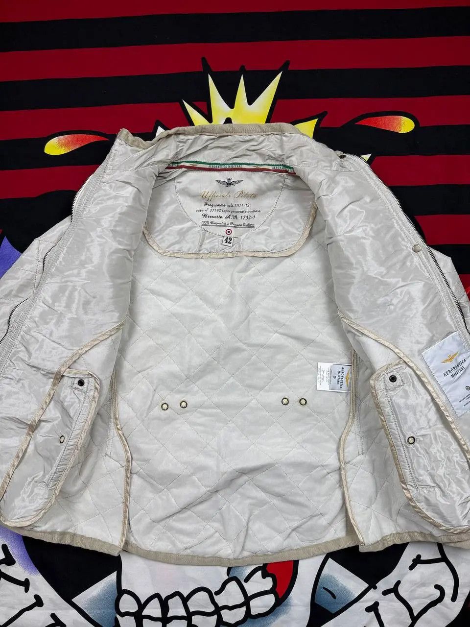 Aeronautica Militare Aeronautica Aviation Militare quilted leather jacket Size XS Size XS / US 0-2 / IT 36-38 - 2 Thumbnail