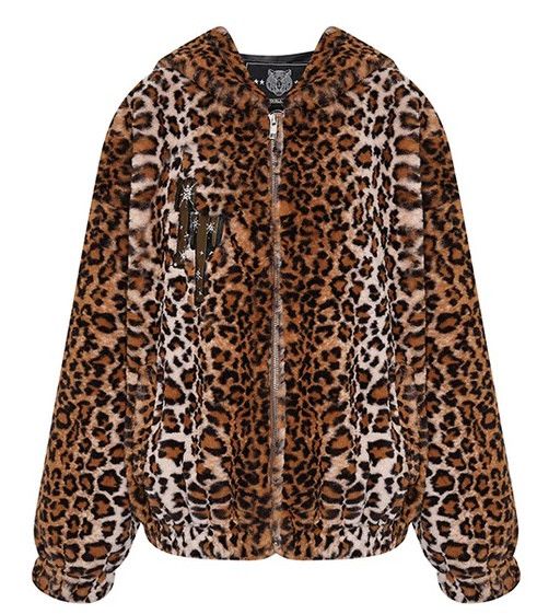 Other Cheetah Print Jacket with cheetah sequence on back Size XXL / US 16-18 / IT 52-54 - 2 Thumbnail