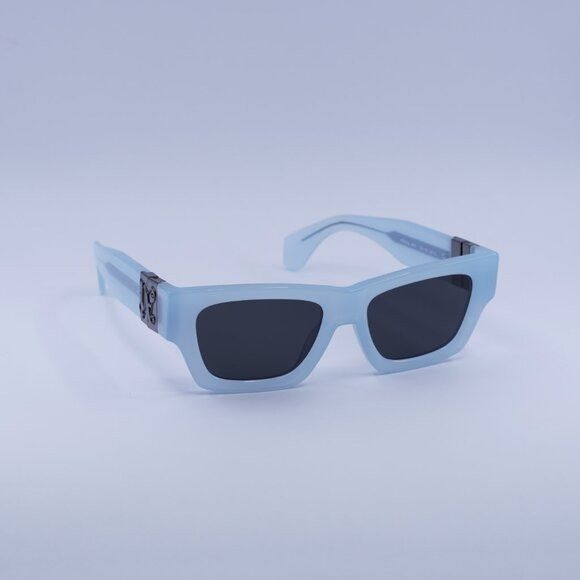 Palm Angels Palm Angels PERI10J MAGNOLIA 4007 Sunglasses Blue Rectangle Size ONE SIZE - 1 Thumbnail