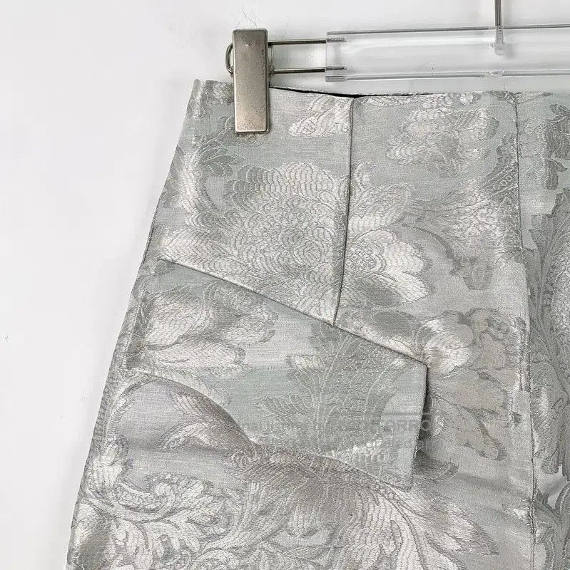 Louis Vuitton Louis Vuitton Silver Women's Mini Skirt . Size 22" - 3 Thumbnail