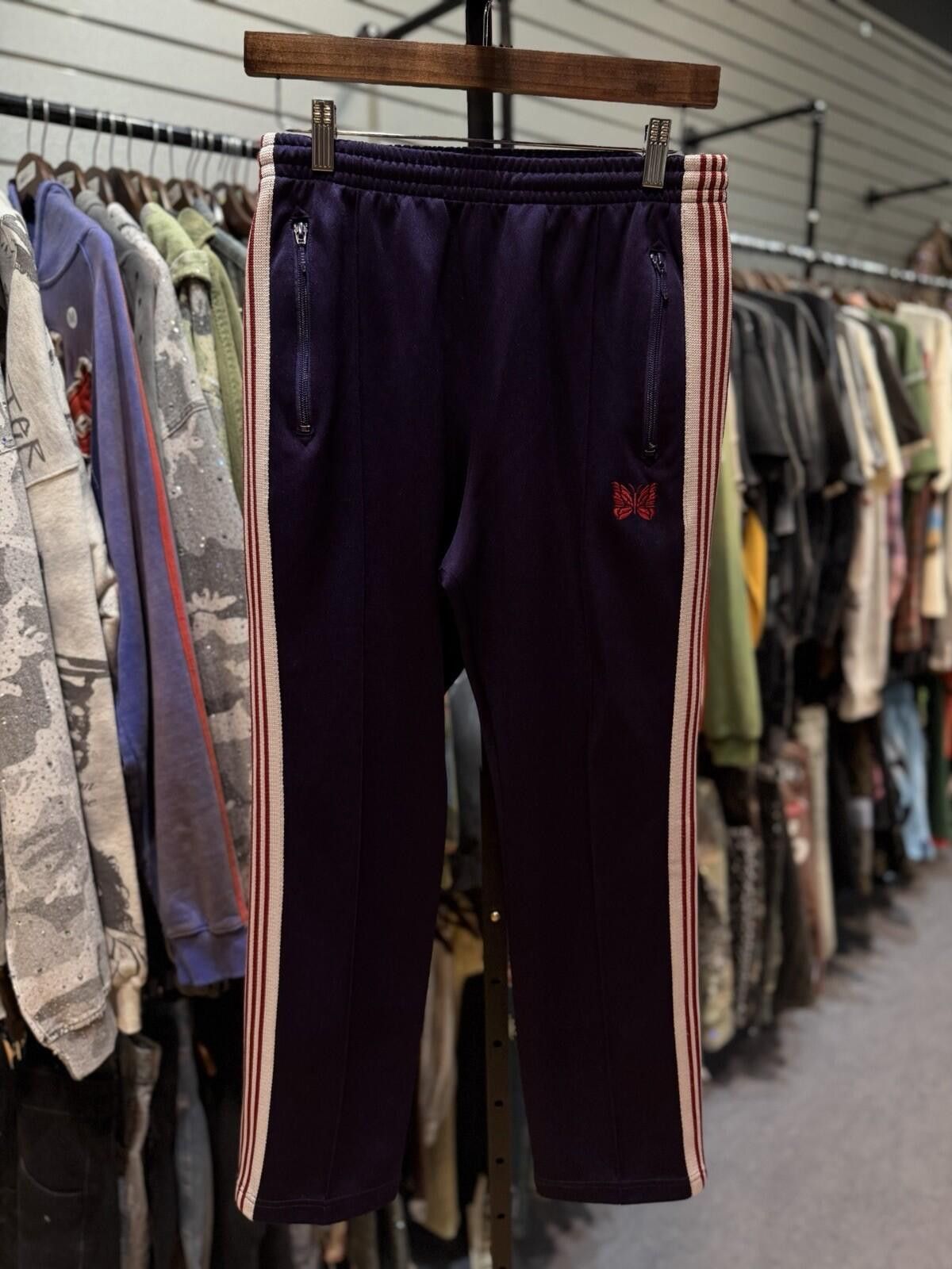 Needles NEEDLES Track Pants Size (XS) Purple 100% Authentic Size US 28 / EU 44 - 3 Thumbnail