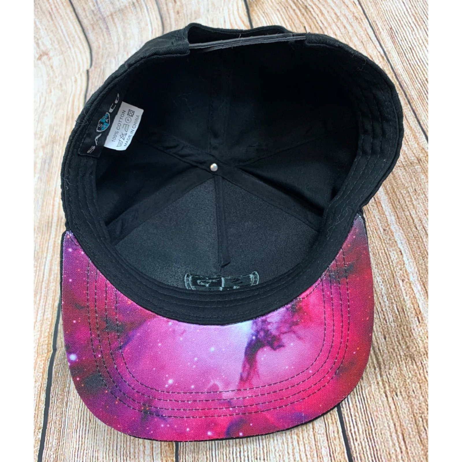Vintage SA Company Hat Snapback Black Men Adjustable Fishing Size ONE SIZE - 3 Thumbnail