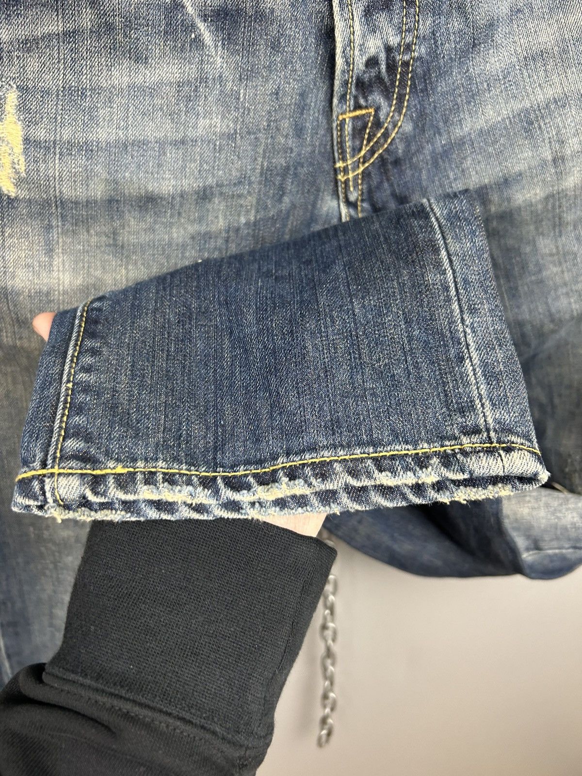Vintage Ed Hardy Jeans Skull Big Logo
