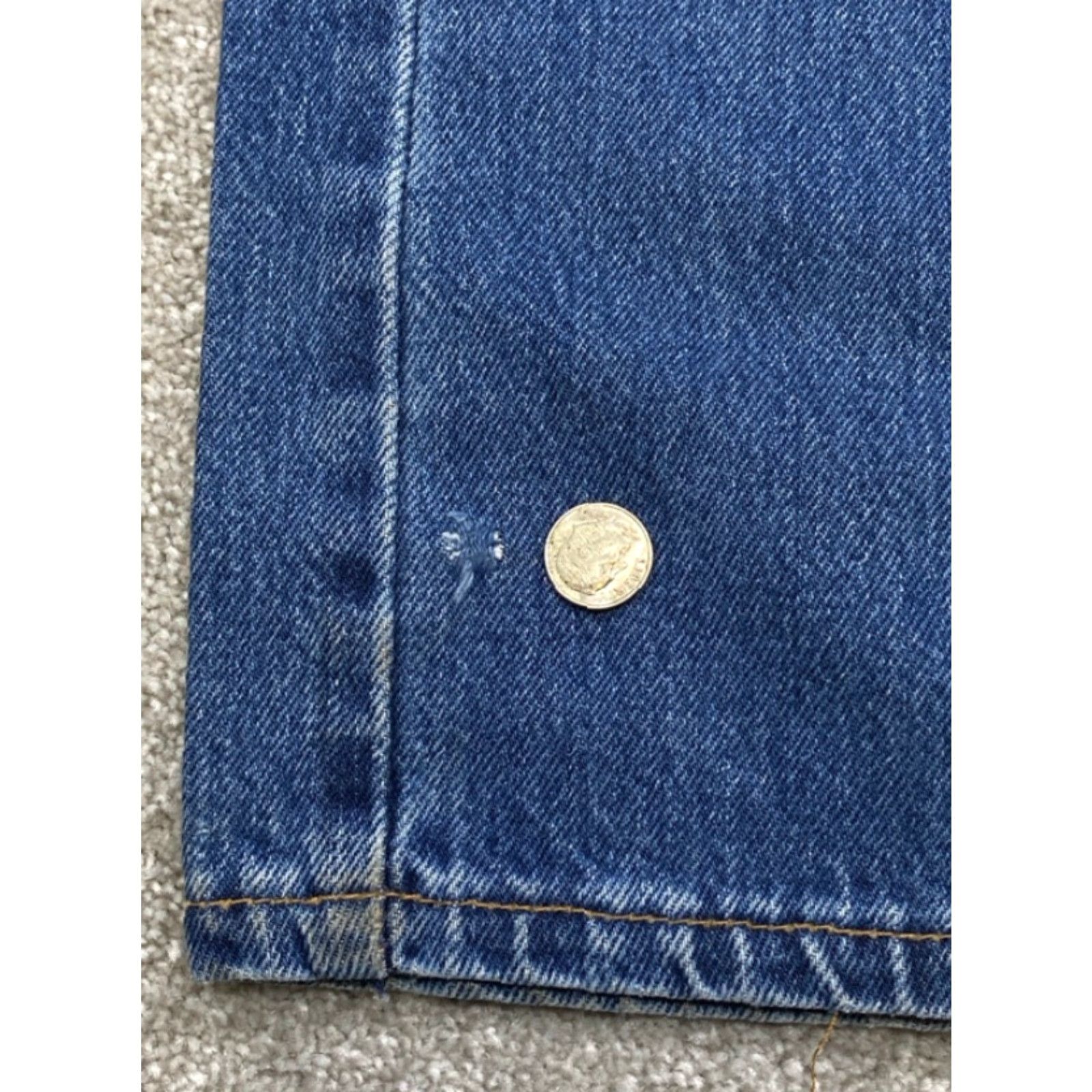 Levi's VTG Levi's 505 Jeans Men's 32x30 Blue Denim Regular Straight Distressed USA Jeans Mens 32 Blue Distressed 505 Straight Levi's 500 Series Size US 32 / EU 48 - 2 Thumbnail