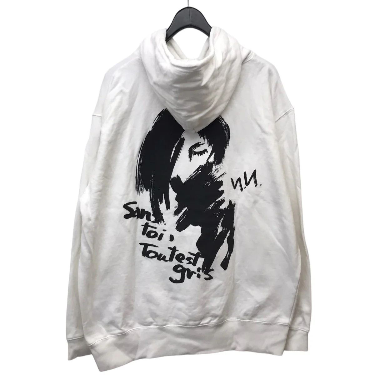 Ground Y × Yohji Yamamoto Oversized Portrait Sketch Hoodie Size US XL / EU 56 / 4 - 1 Thumbnail