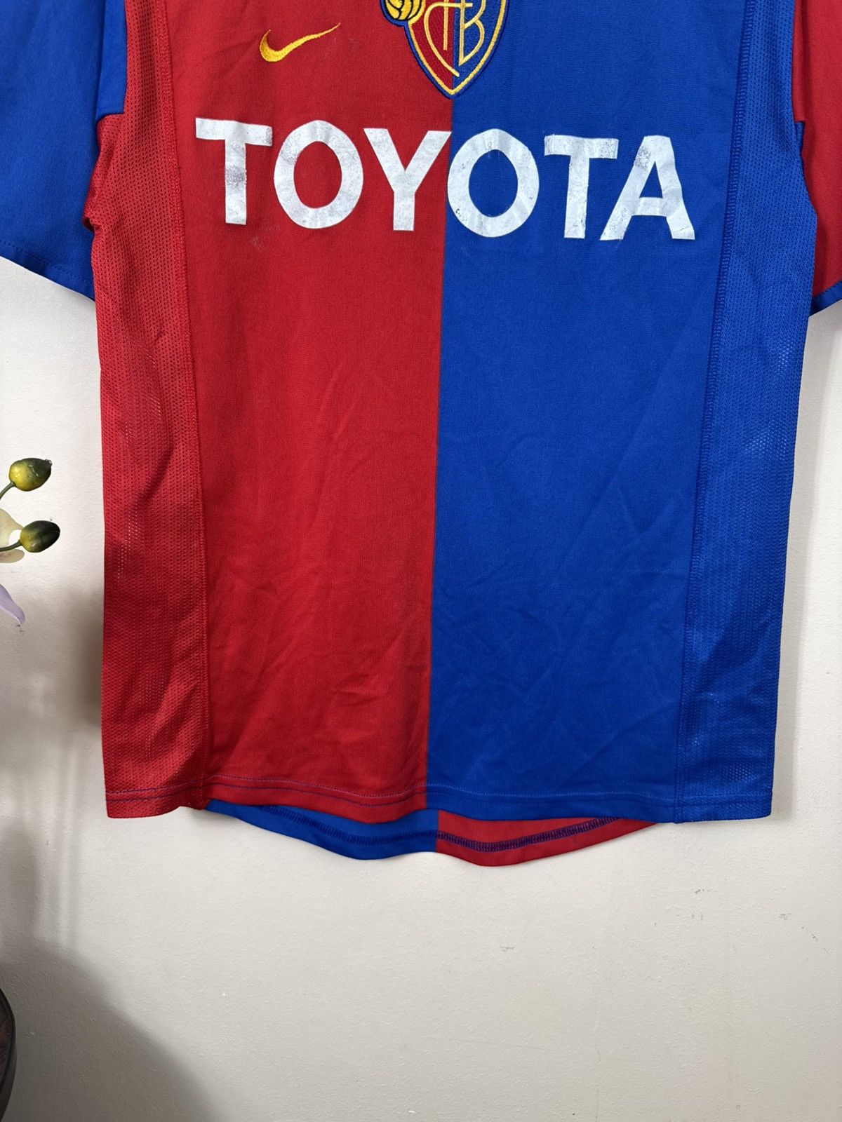 Nike Nike FC Basel Jersey 2002-04 #13 Gimenez Soccer Signature S Size US S / EU 44-46 / 1 - 12 Thumbnail