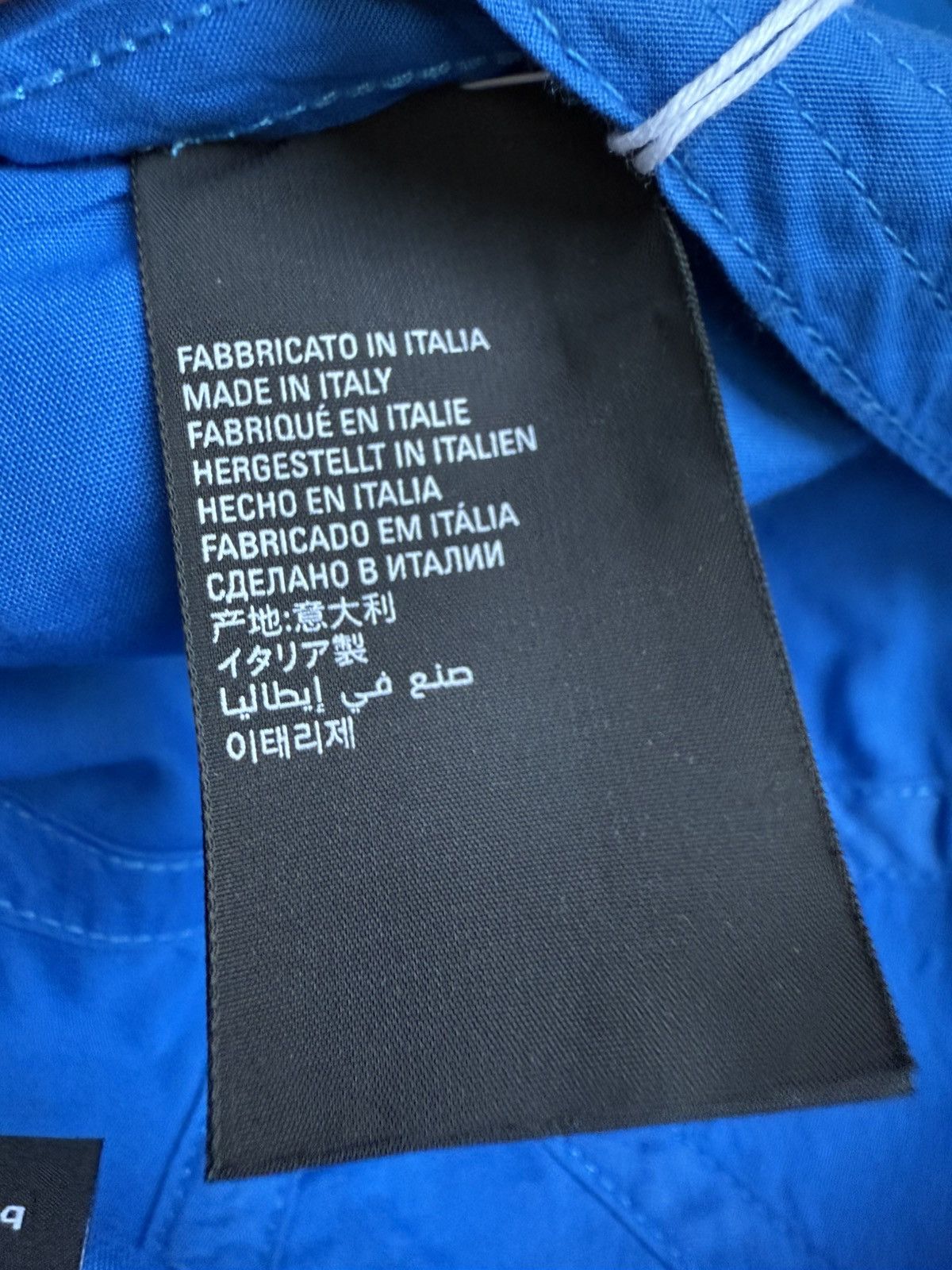 Adidas × Balenciaga Balenciaga x Adidas x Demna grail logo blue distressed cap Size ONE SIZE - 13 Thumbnail