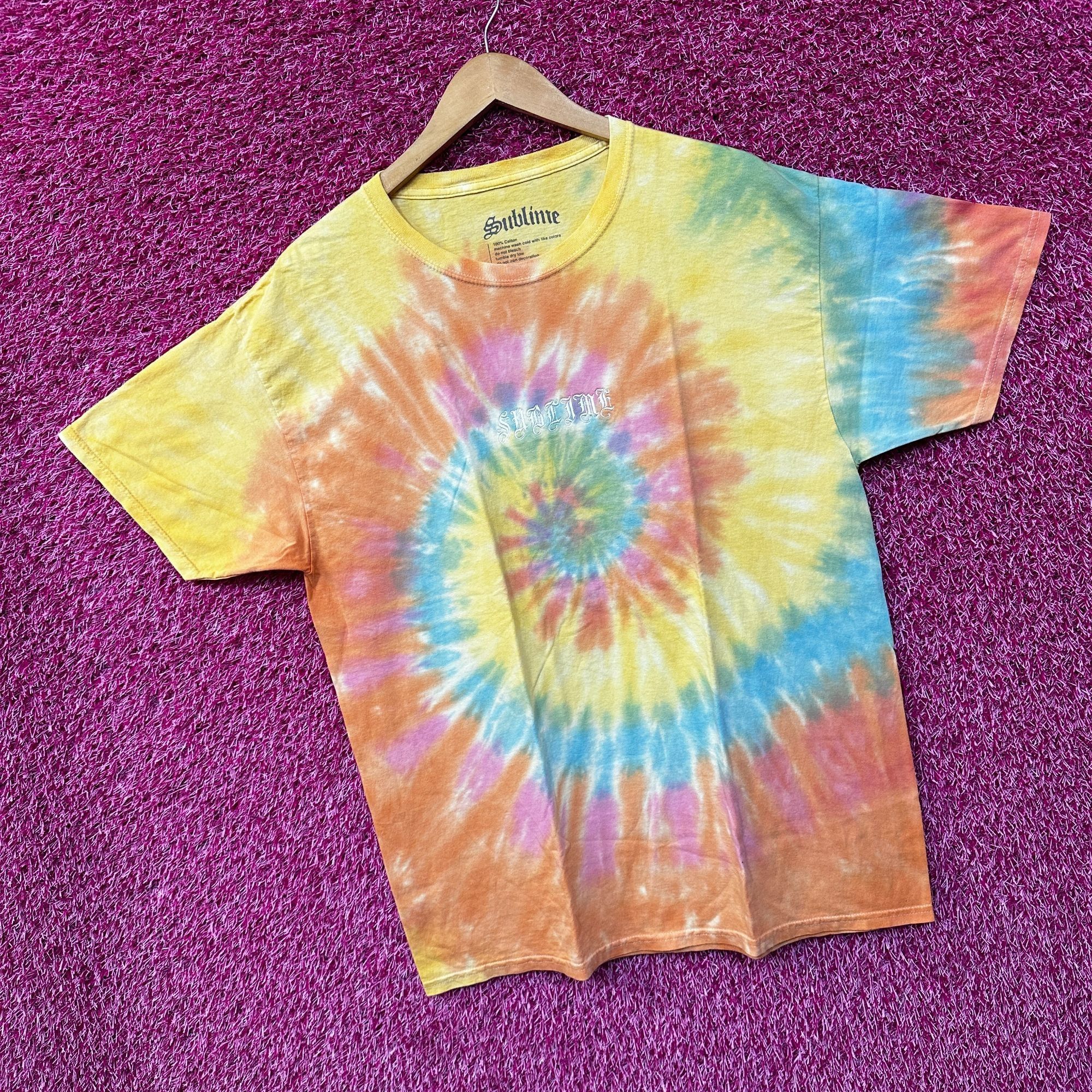 Sublime Sublime Embroidered Tie Dye SKa Tshirt Size Medium Size US M / EU 48-50 / 2 - 3 Thumbnail