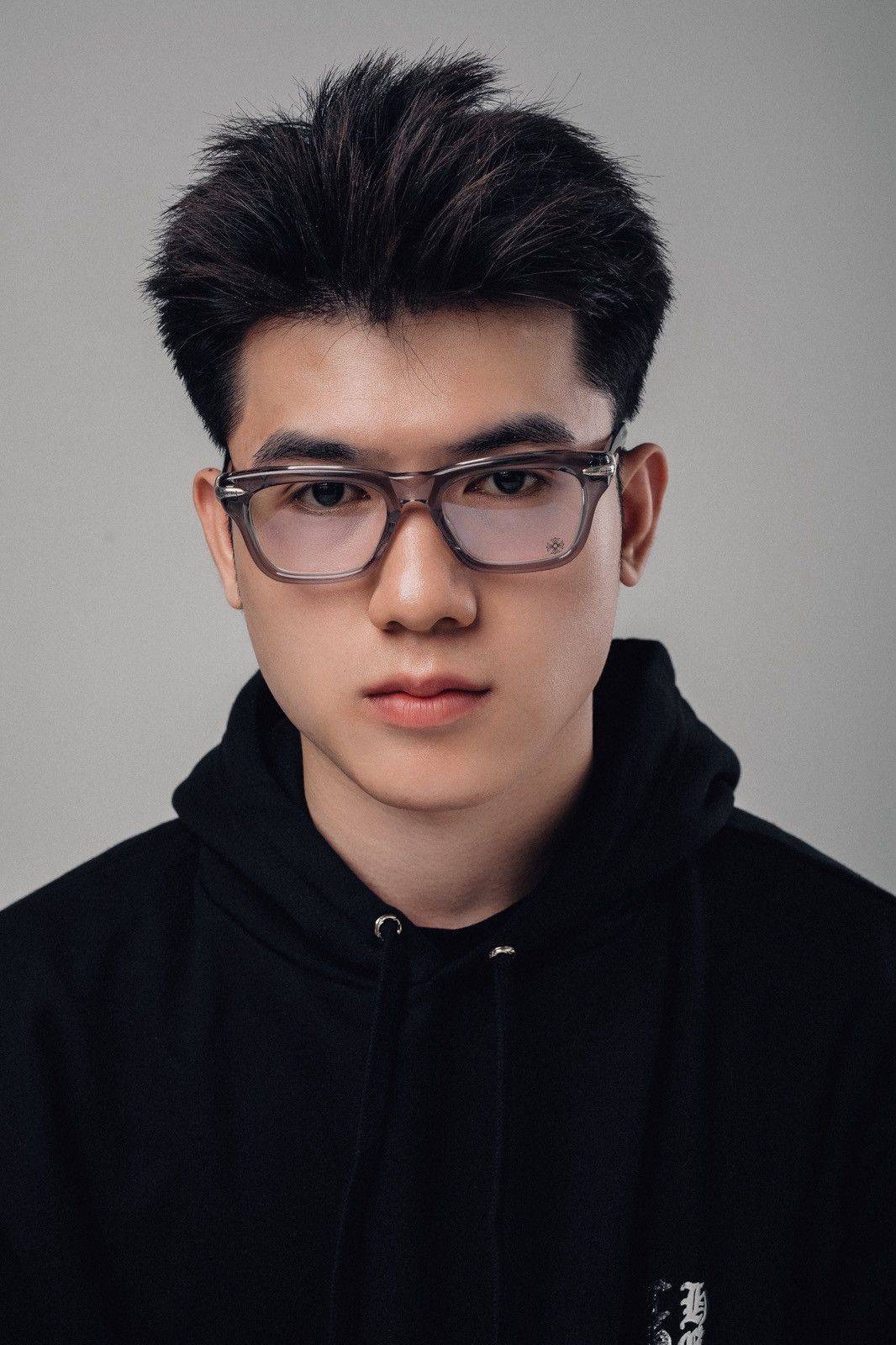 Chrome Hearts CHROME HEARTS TRYPOLEAGAIN GRAPHITE GLASSES Size ONE SIZE - 9 Thumbnail