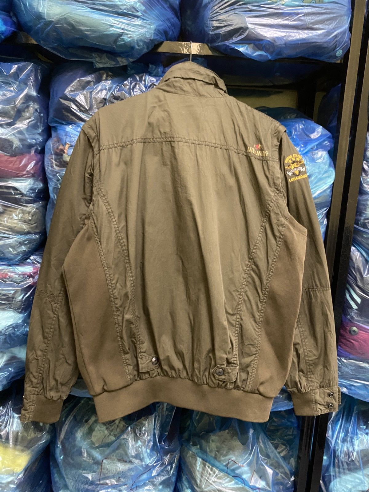 Japanese Brand HAILUKONG ARMY BLOMSON JACKET Size US XXL / EU 58 / 5 - 11 Thumbnail