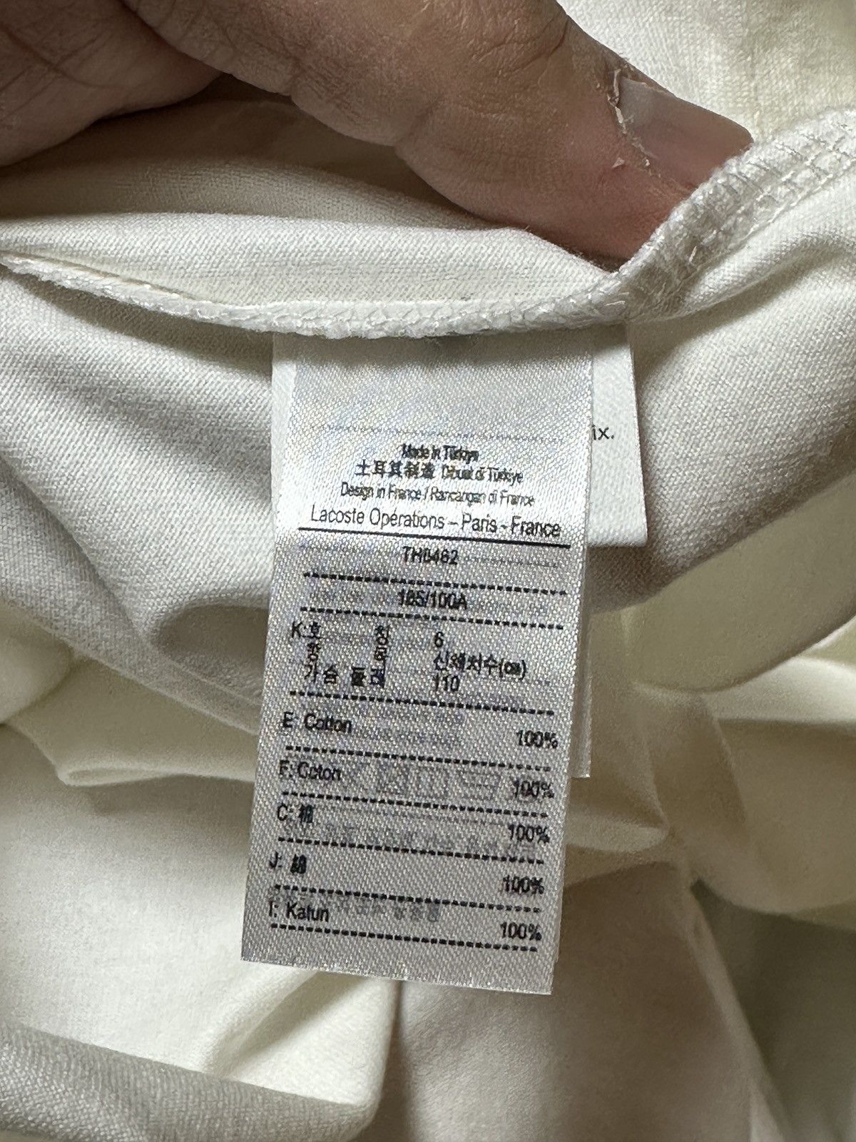 Lacoste NWT LACOSTE x STRANGER THINGS NETFLIX TSHIRT SIZE XL 6FR Size US XL / EU 56 / 4 - 9 Thumbnail