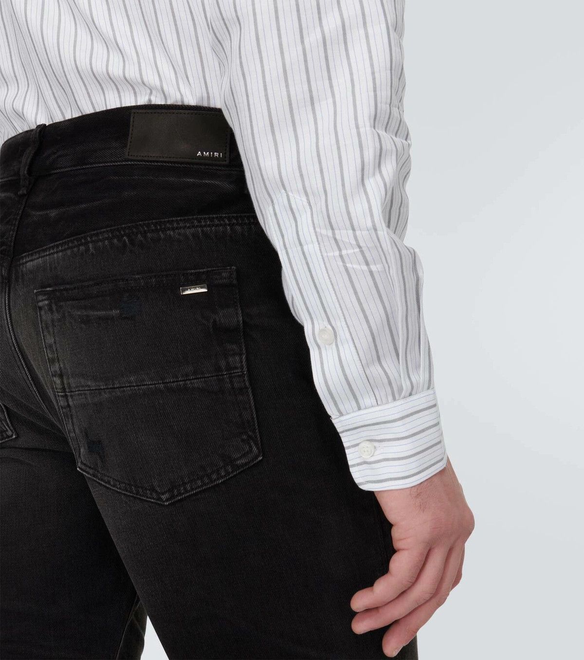 Amiri o1y0525 Denim Pant in Black Size US 31 - 3 Thumbnail