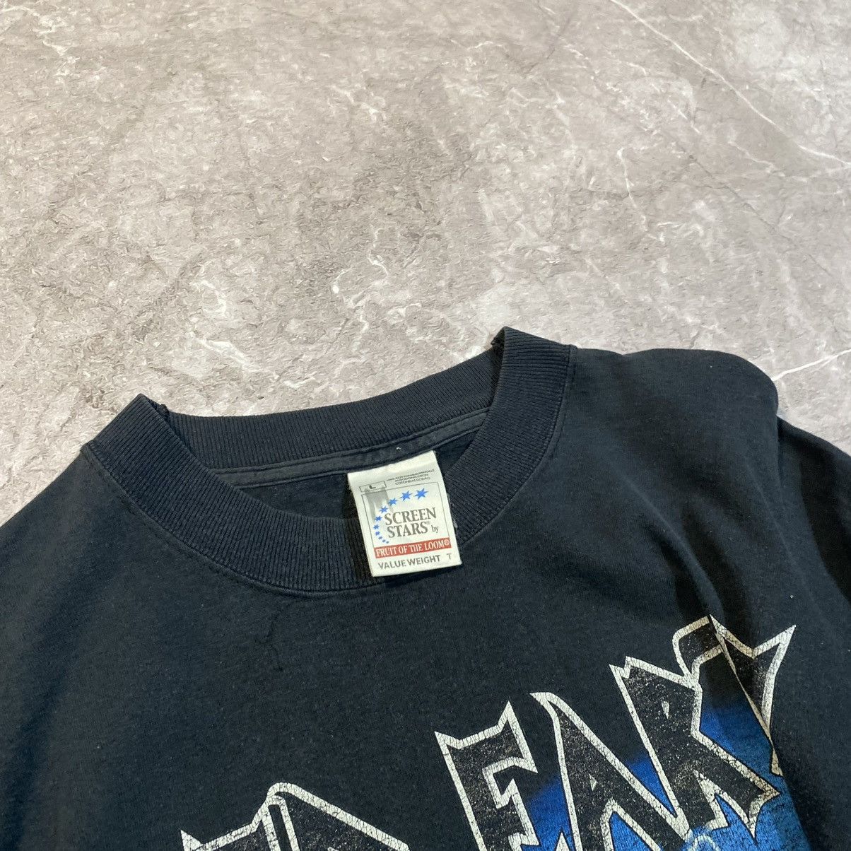 Band Tees × Vintage VINTAGE ICED EARTH LONG SLEEVE BIG LOGO 90s Size US L / EU 52-54 / 3 - 6 Thumbnail