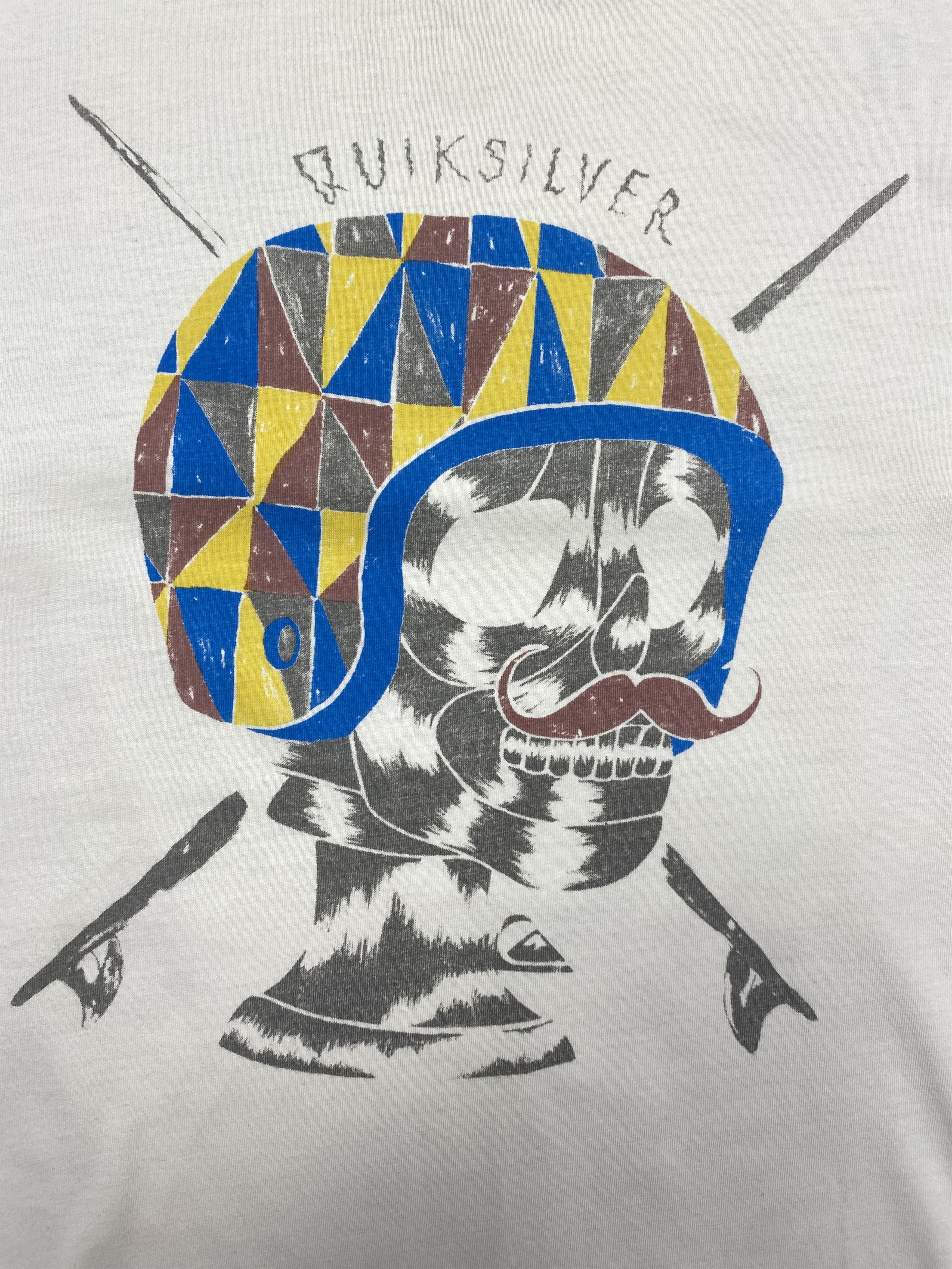 Quiksilver Quiksilver Vintage Mens Crew Neck T-Shirt Size US M / EU 48-50 / 2 - 3 Thumbnail