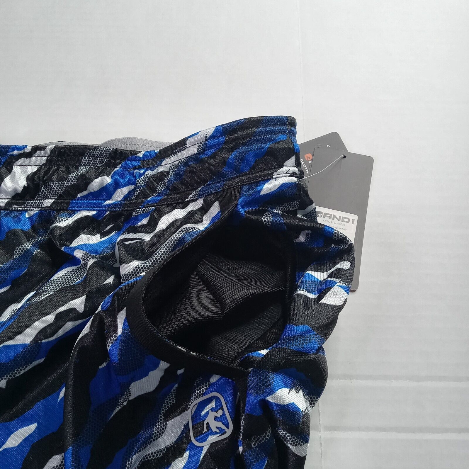 Other 2 AND1 Offense Gym Shorts Mens 3XL Blue Black Gray 8" Inseam Size US 44 / EU 60 - 3 Thumbnail