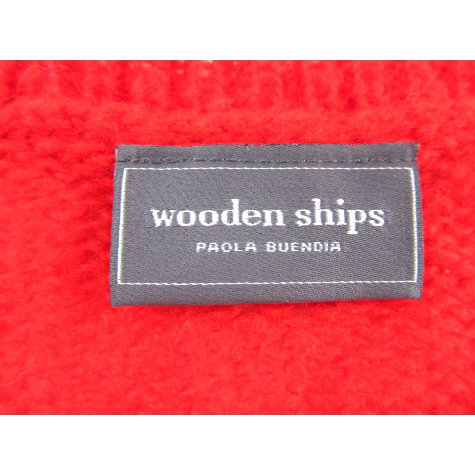 Vintage Wooden Ships Red Pink Heart Love Lightweight Knit Pullover Sweater Women XS Size XS / US 0-2 / IT 36-38 - 3 Thumbnail