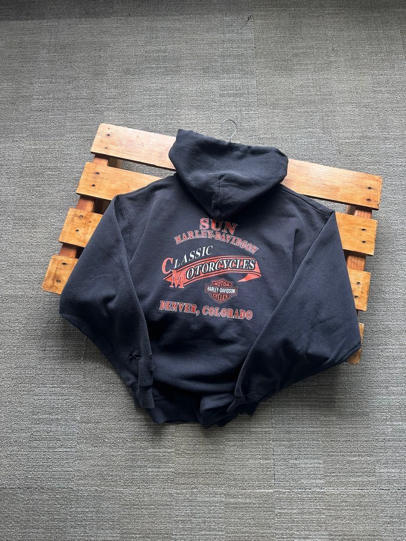 Harley Davidson HARLEY DAVIDSON HOODIE Size US XL / EU 56 / 4 - 2 Thumbnail