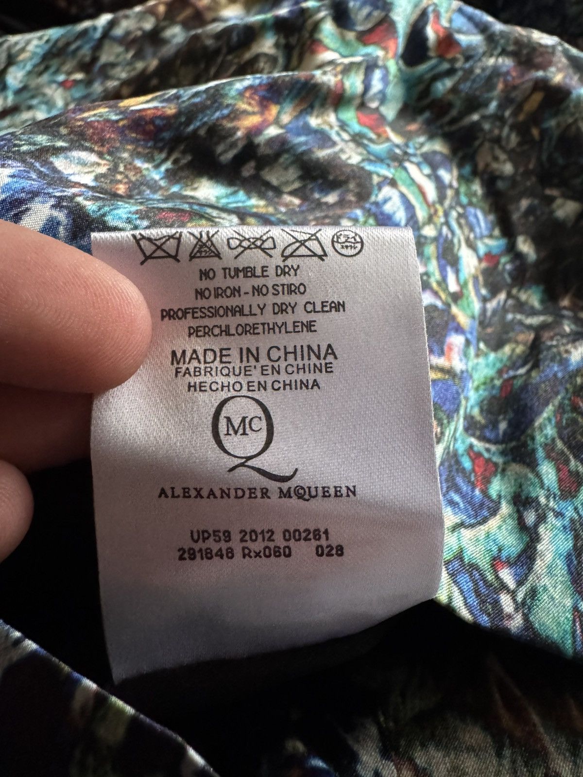 Alexander McQueen × Vintage Alexander McQueen - SS12 Silk Tunic Mini Dress luxury Size XS / US 0-2 / IT 36-38 - 12 Thumbnail