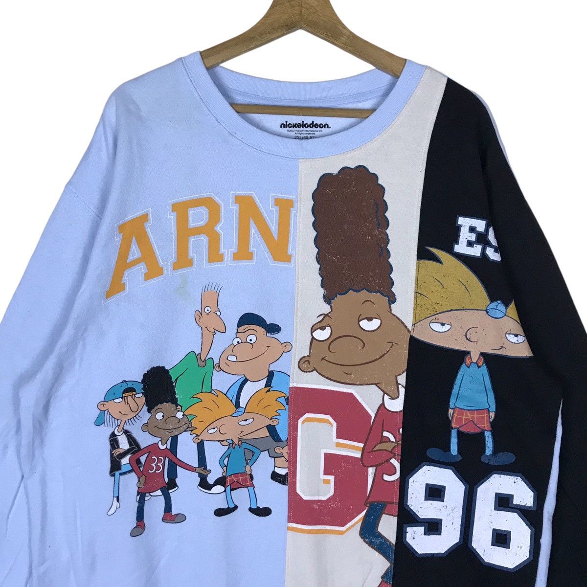 Nickelodeon Vintage Nickelodeon Hey! Arnold Cartoon Series Pullover Size US XXL / EU 58 / 5 - 2 Thumbnail