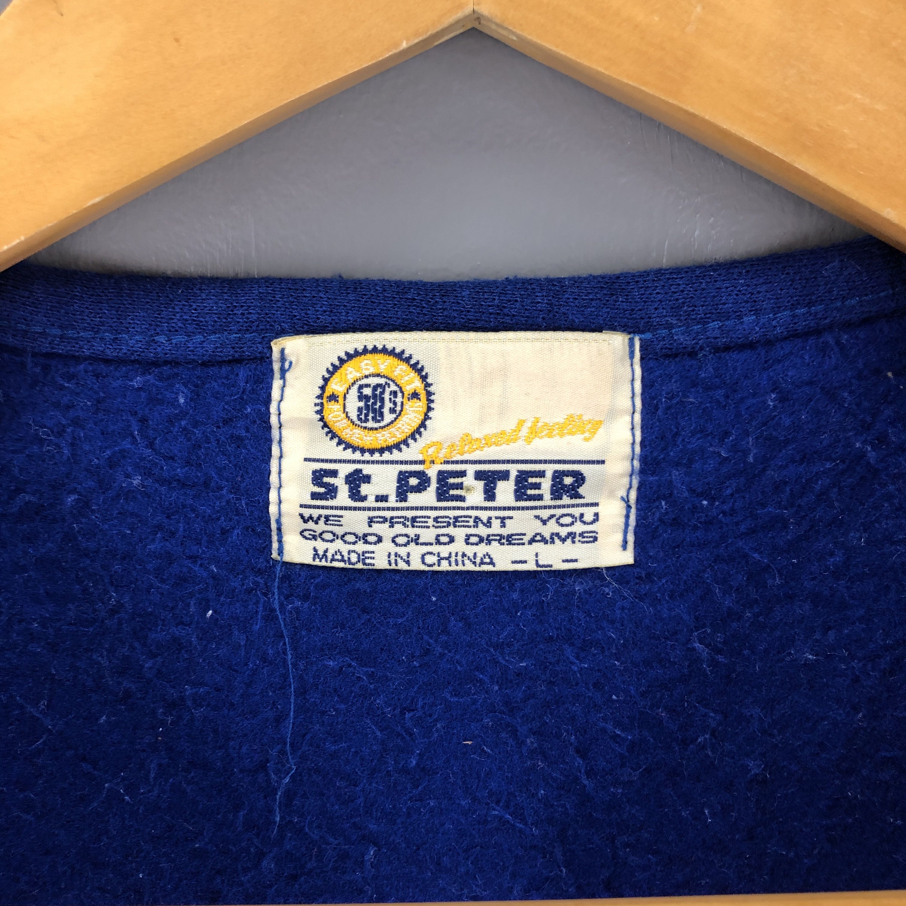Vintage 90s Vintage St. PETER Wool Vest Multi Pocket #0760/D Size US S / EU 44-46 / 1 - 5 Thumbnail
