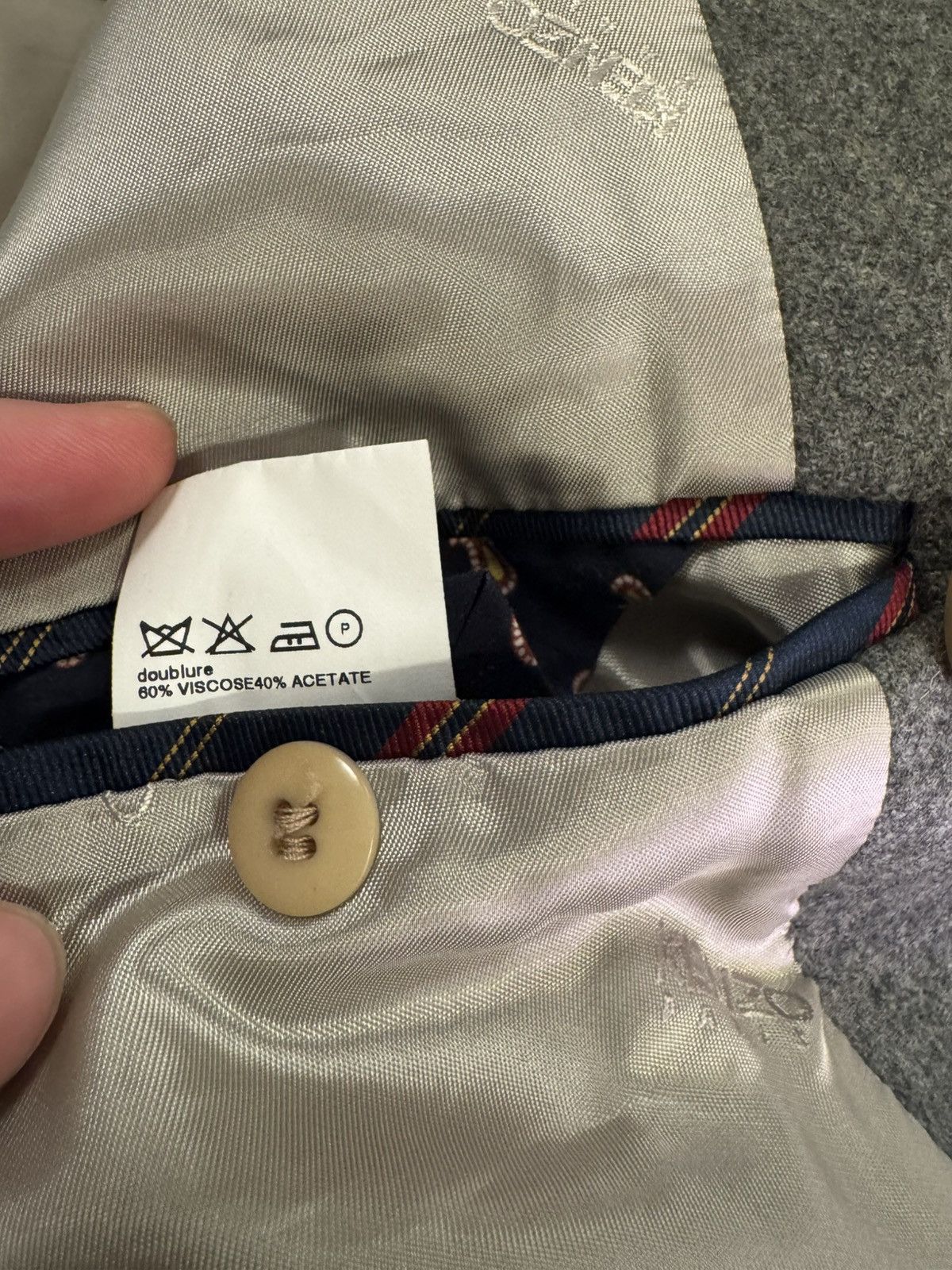 Kenzo Wool cashmere blend coat - medium Size US M / EU 48-50 / 2 - 8 Thumbnail