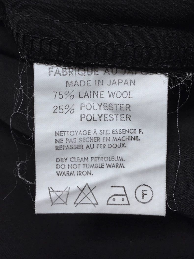 Yohji Yamamoto Yohji Yamamoto Yohji Yamamoto Y's wool shirt black Size US M / EU 48-50 / 2 - 8 Thumbnail
