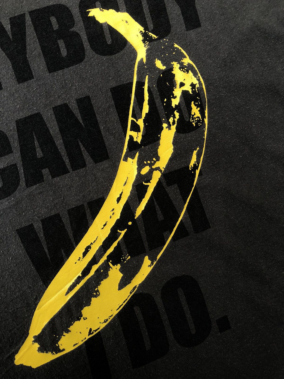 Andy Warhol × Hysteric Glamour × Japanese Brand Japan Andy Warhol X uniqlo Anobody Can Do What I Do Size US L / EU 52-54 / 3 - 5 Thumbnail