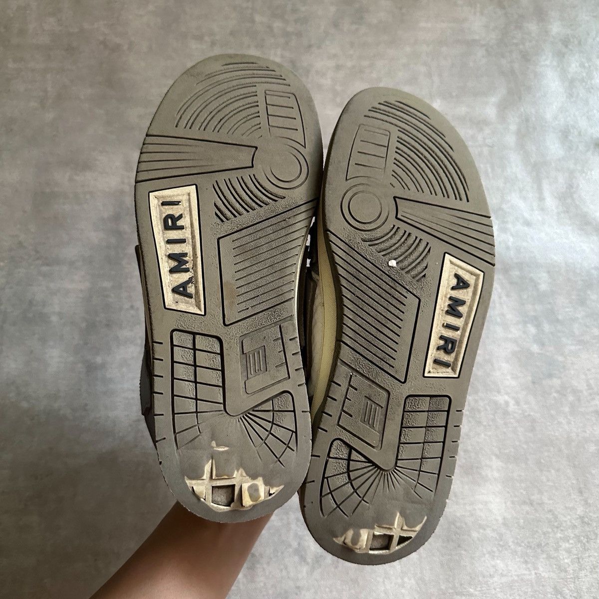 Amiri Amiri Skel Sneakers - White/Grey Size US 10 / EU 43 - 6 Thumbnail