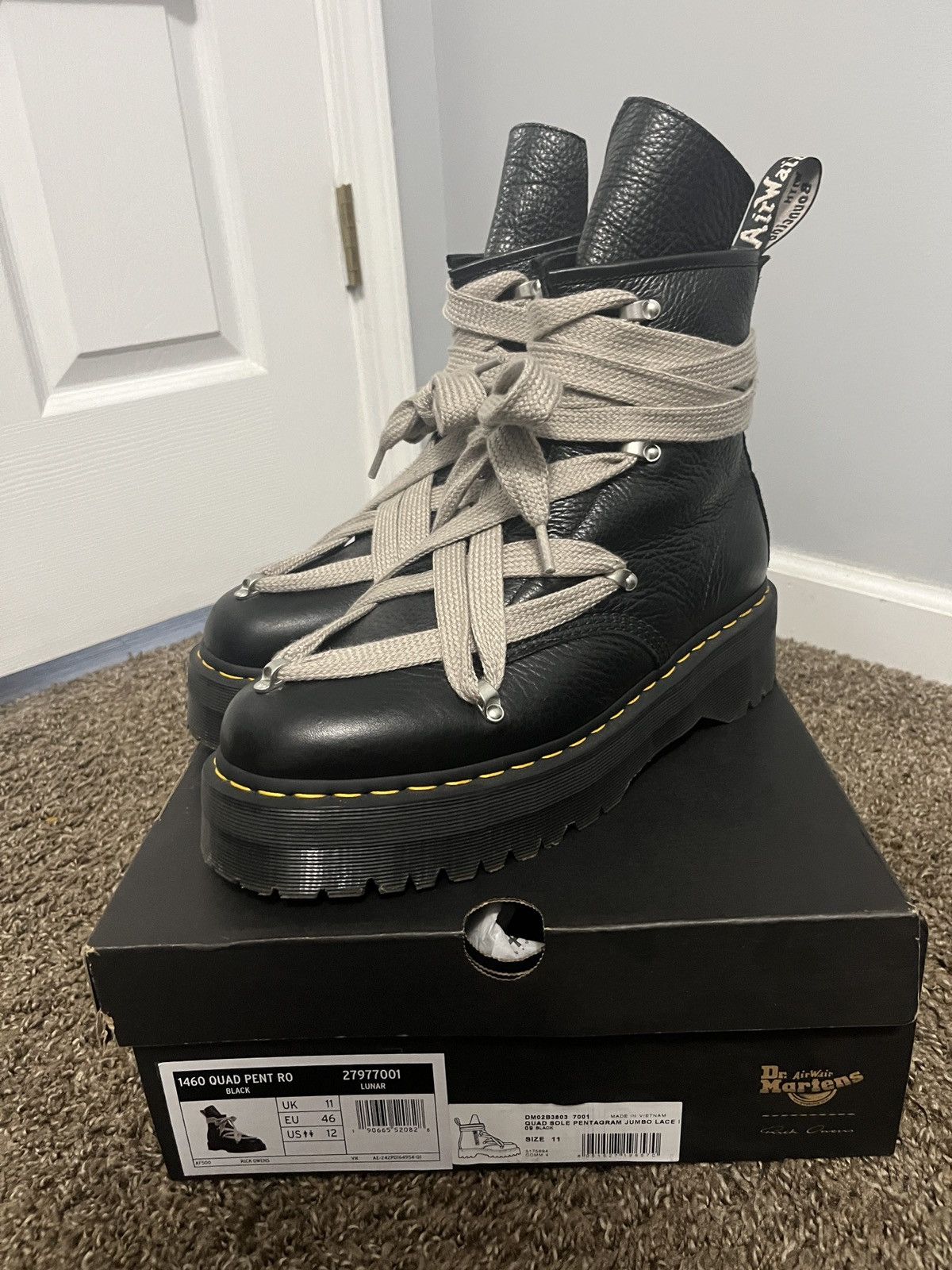 Rick Owens Rick Owen’s x Dr. Martens Collab | Grailed