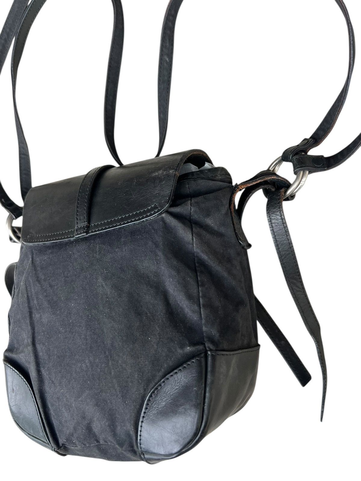 Leather × Yohji Yamamoto 2004 Yohji Yamamoto Y’s Leather Bag Size ONE SIZE - 8 Thumbnail