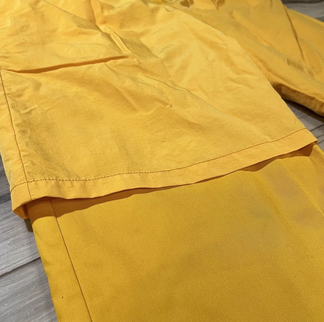 Hood By Air Shorts Layered Dress Pants Yellow Size US 35 - 2 Thumbnail