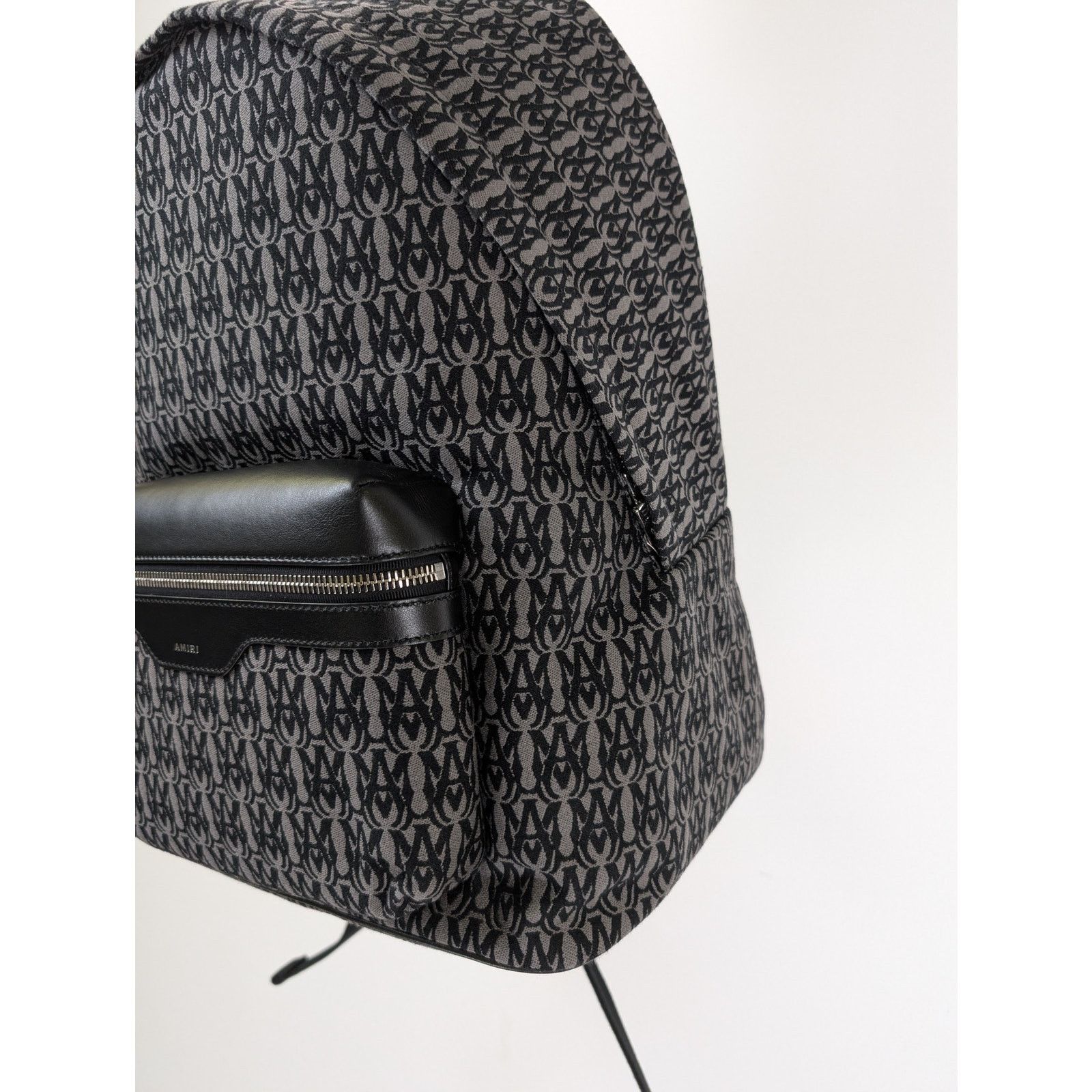 Amiri o1rshd1 Size: OS / MA Jacquard Backpack in Black Size ONE SIZE - 4 Thumbnail