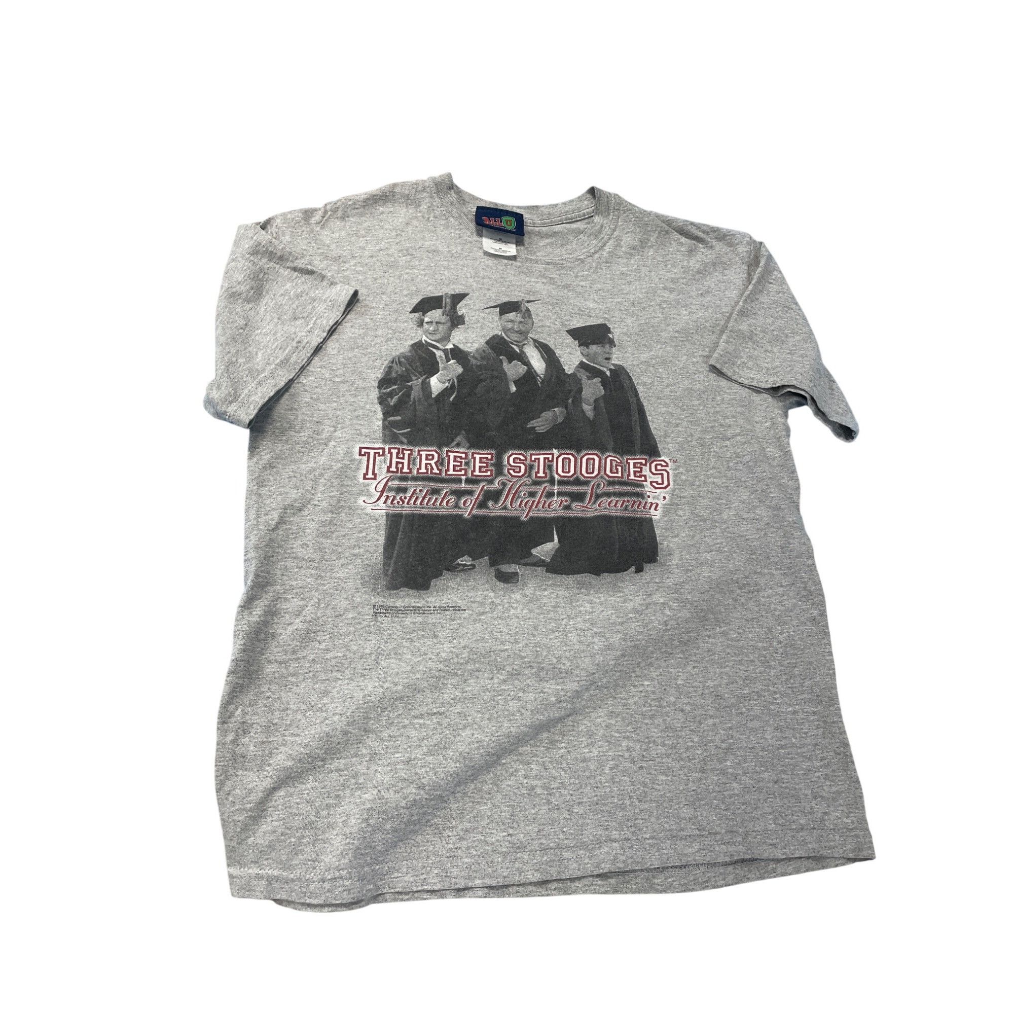 Other Three Stooges 1999 Mens VTG Gray Graphic T shirt SZ M SKU 94 Size US M / EU 48-50 / 2 - 13 Thumbnail