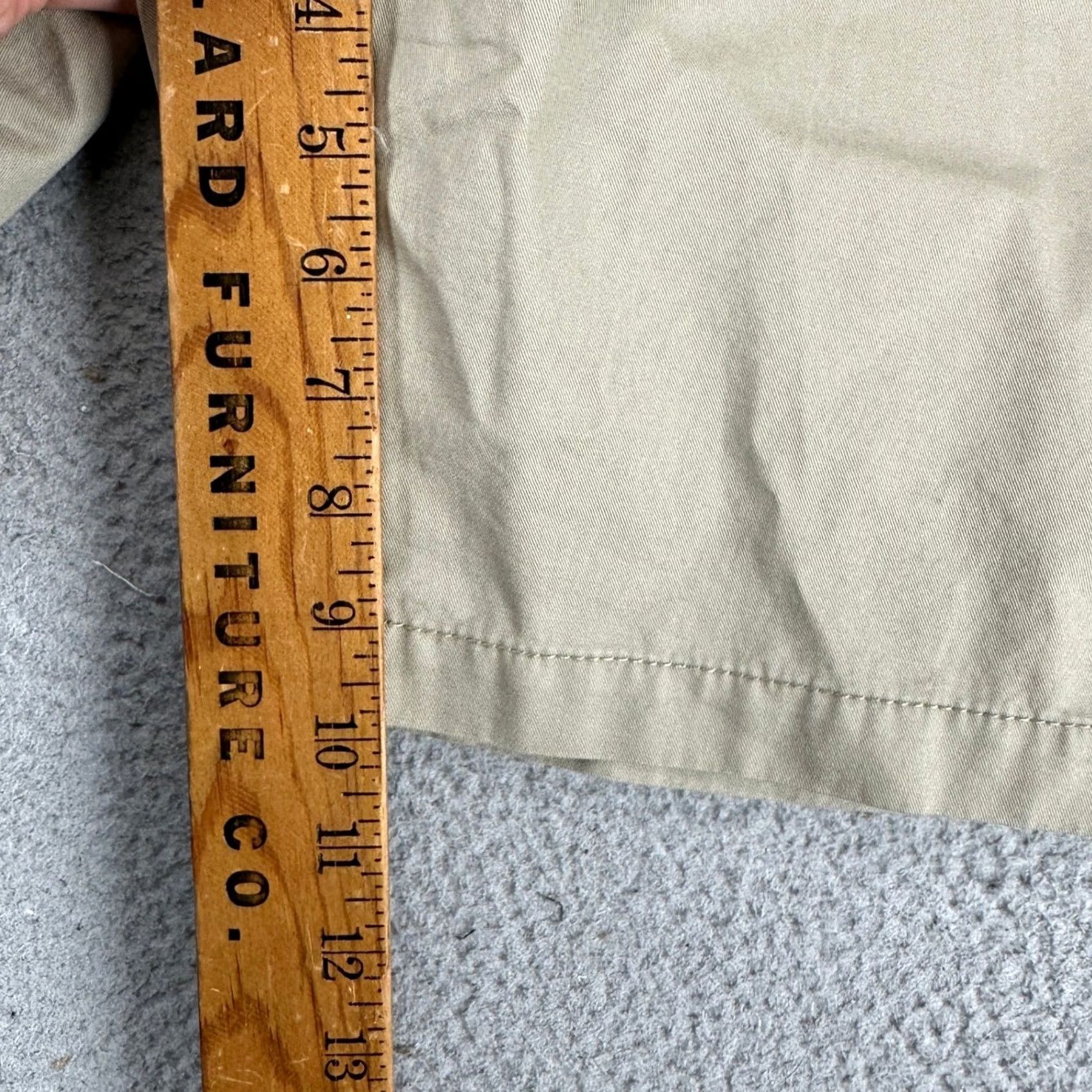Old Navy Old Navy Slim Fit Mens Khakis Shorts 42 Tan Flat Front Pockets 100% Cotton NEW Size US 42 / EU 58 - 6 Thumbnail