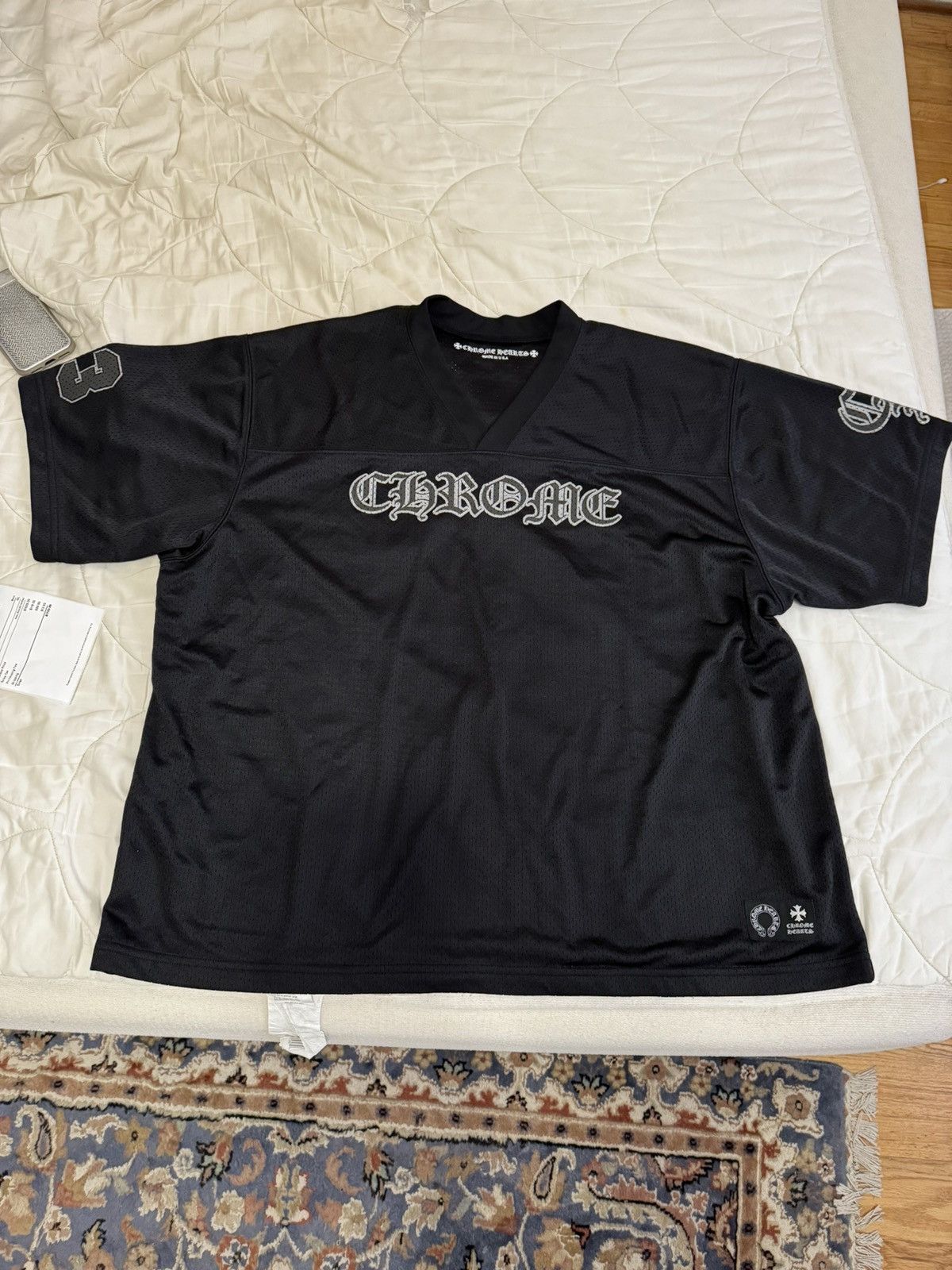 Chrome Hearts XXL Chrome Hearts Black Stadium Jersey Size US XXL / EU 58 / 5 - 1 Thumbnail