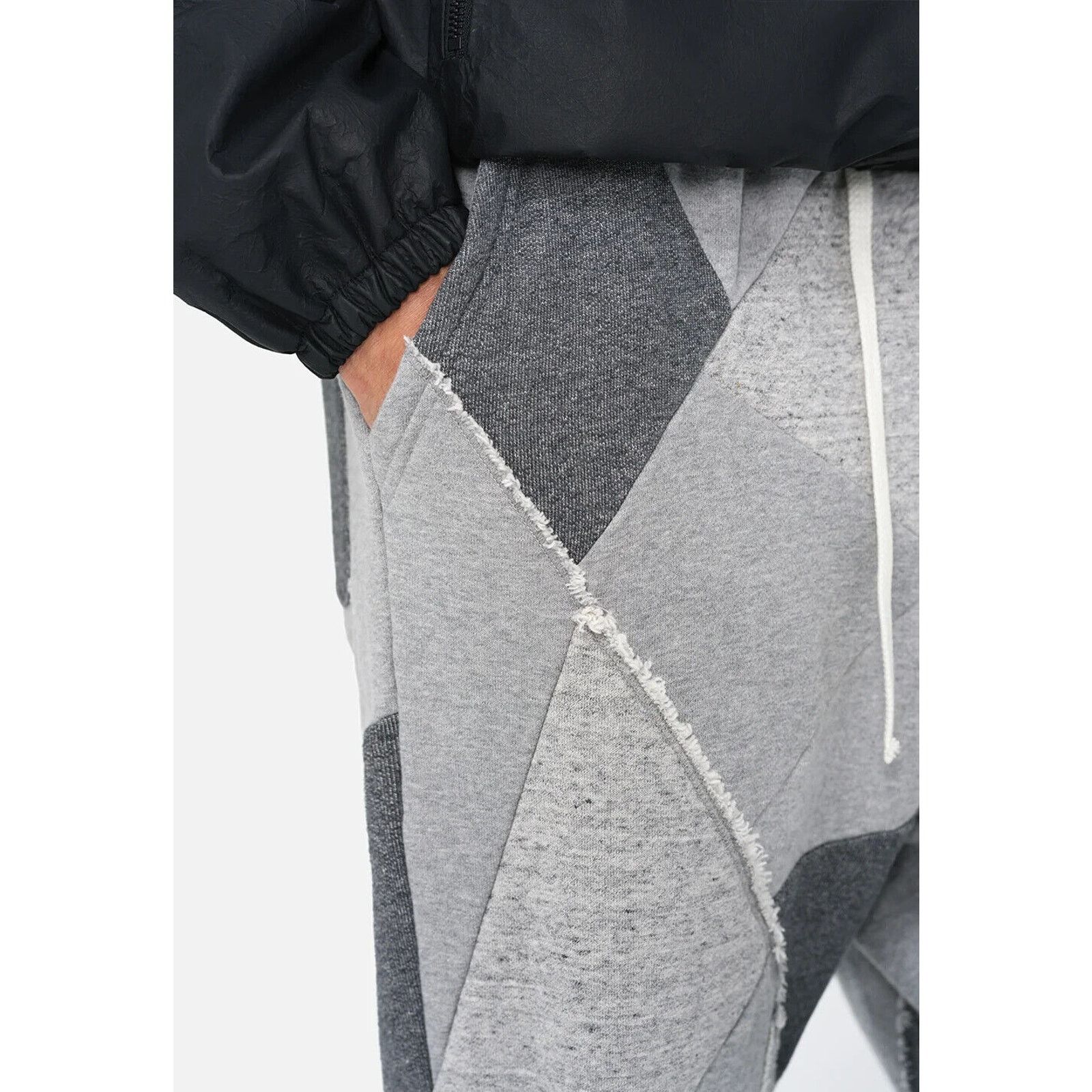 John Elliott John Elliott Quilted Heather Grey Sweatpants Sz 3 / Large Size US 36 / EU 52 - 6 Thumbnail