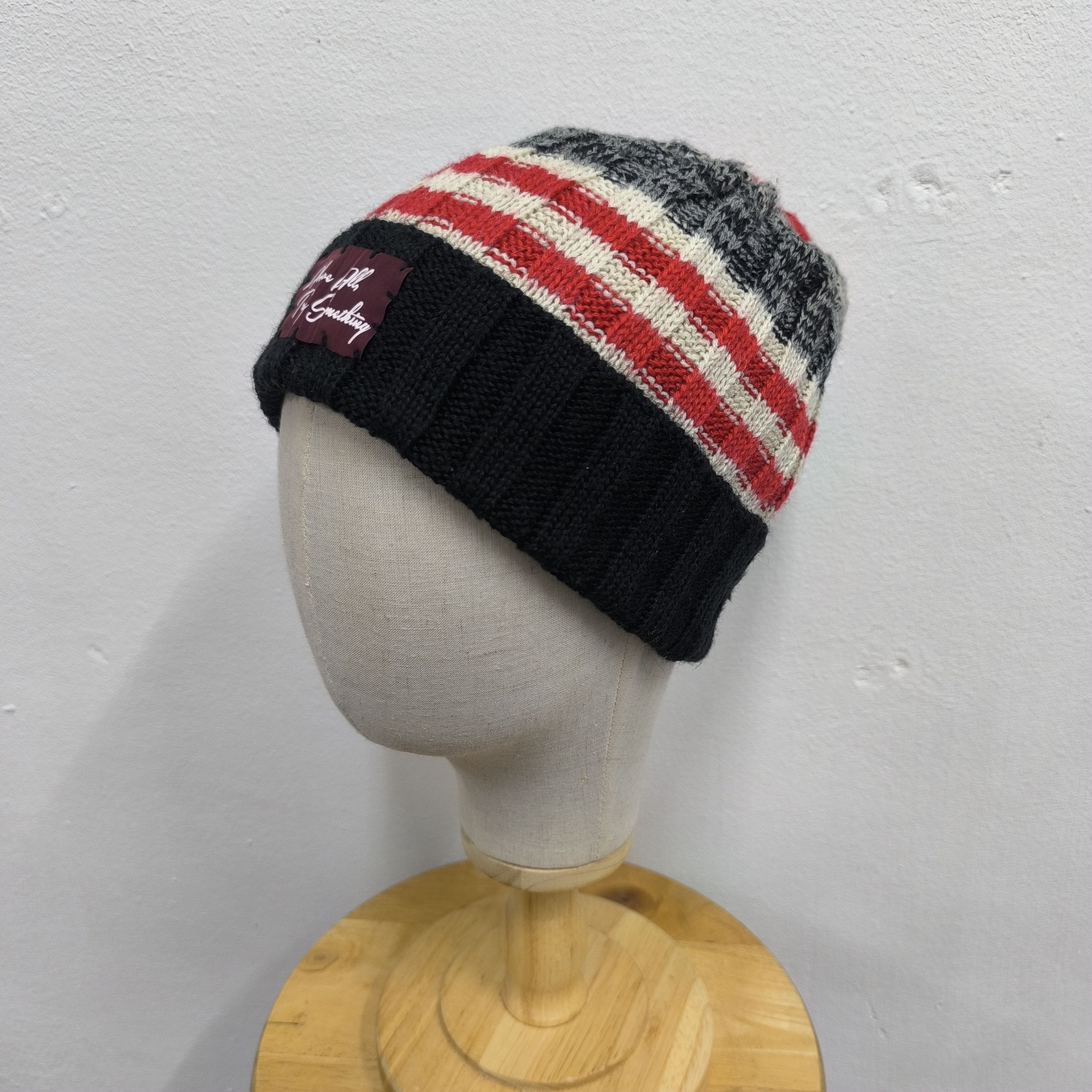 Japanese Brand ✨Japanese brand pixy planet patch stripes beanie hat Size ONE SIZE - 2 Thumbnail
