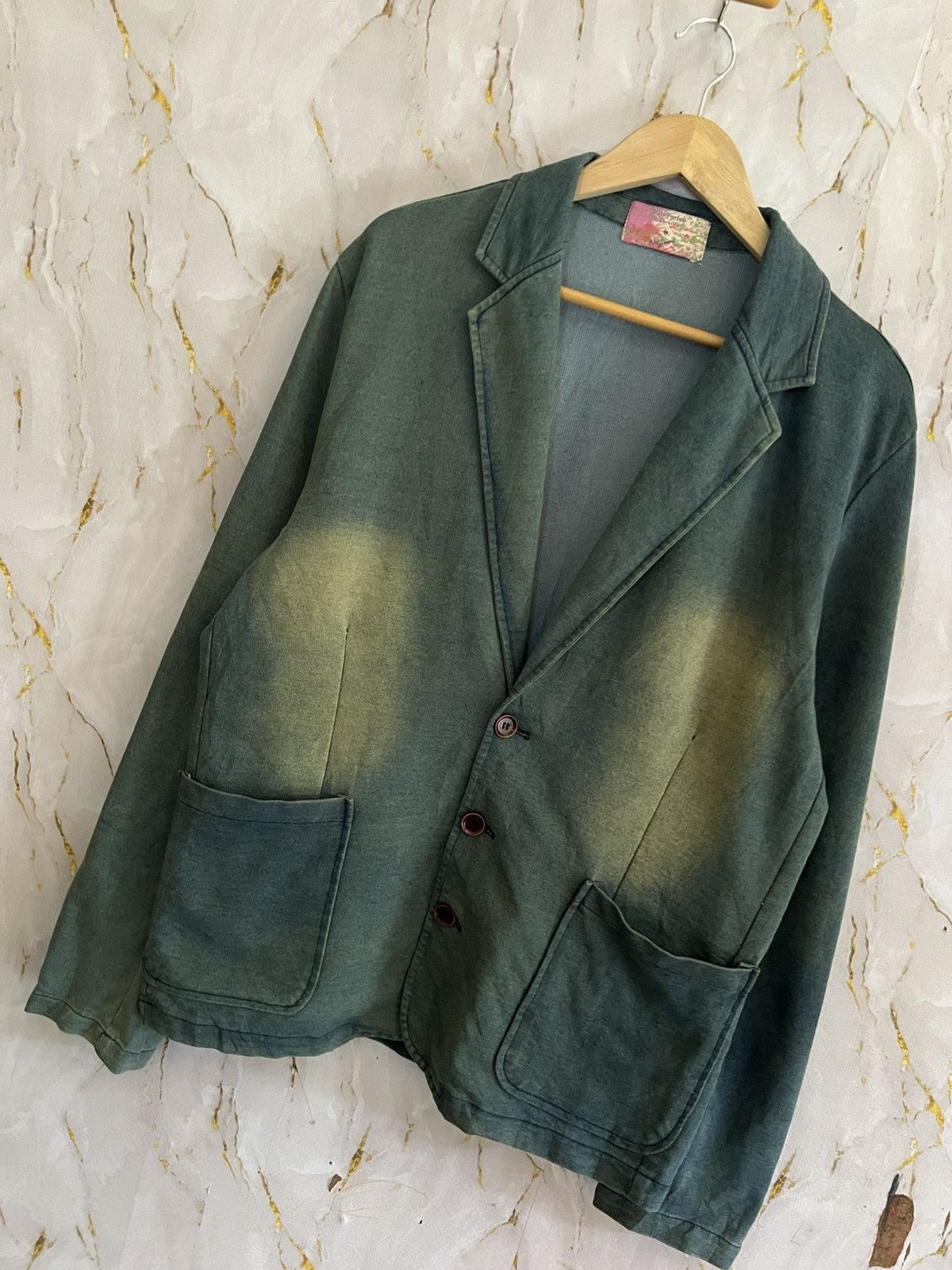 Japanese Brand Pale Fresco Denim Jacket – Classic Vintage Style Size US L / EU 52-54 / 3 - 6 Thumbnail