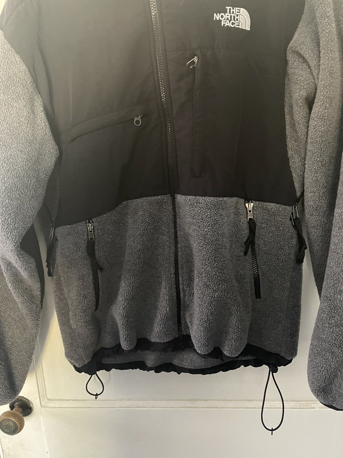 The North Face × Vintage Grey and Black North Face Fleece Jacket Size US S / EU 44-46 / 1 - 3 Thumbnail