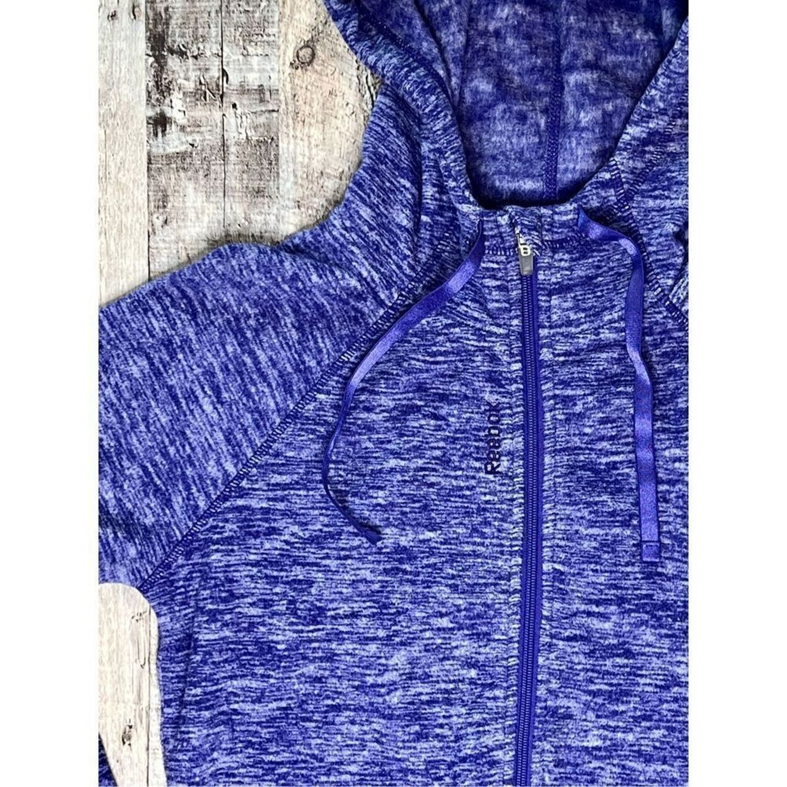 Reebok Reebok Polar Fleece Crush It Zip Up Jacket SMALL NWT Size S / US 4 / IT 40 - 4 Thumbnail